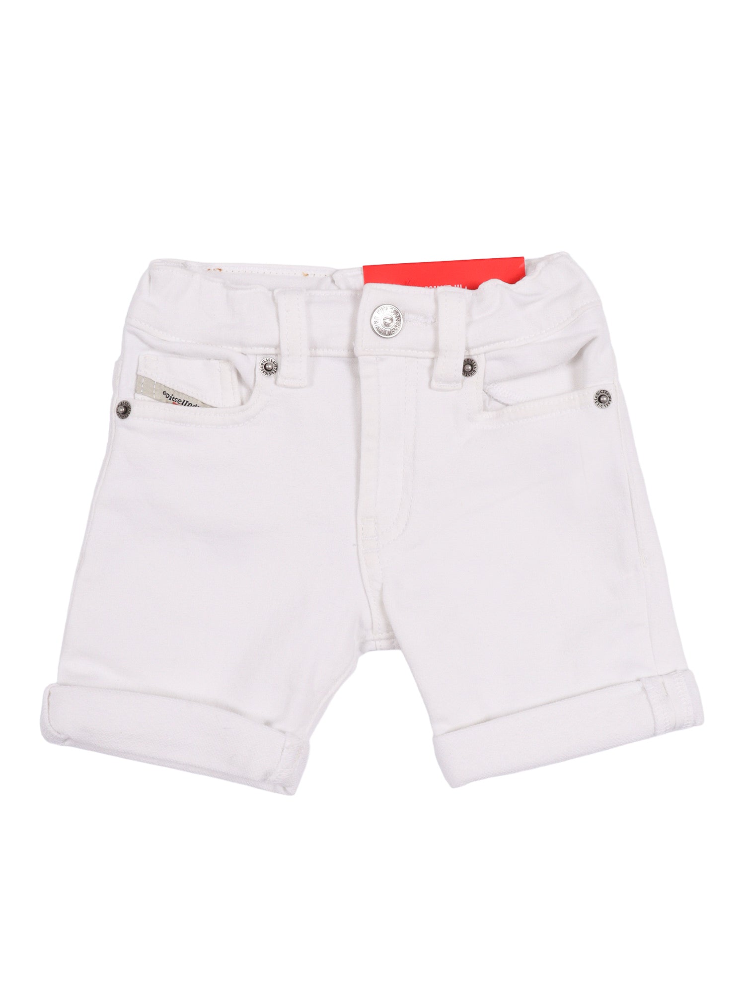 Short pants White Cotton Elastane Bermuda