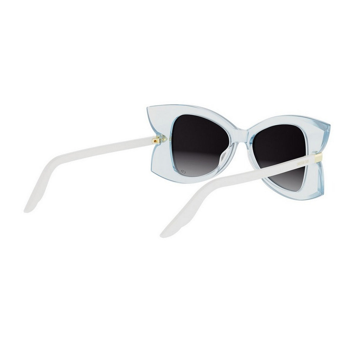 Dior DiorButterfly S1I 80a1 Celeste Trasparente Acetate Occhiali Da Sole