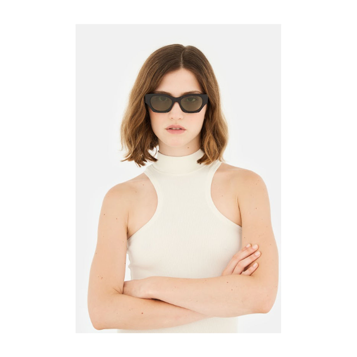 Retrosuperfuture TONO 3627 Havana Green Marrone Acetate Occhiali Da Sole