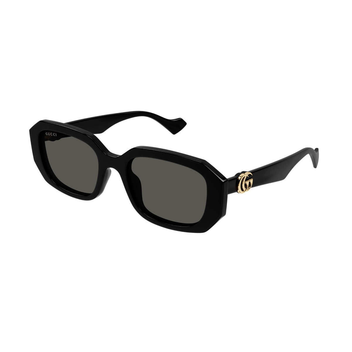 GG1535S Linea GG Logo 001 Nero Acetate Occhiali Sole