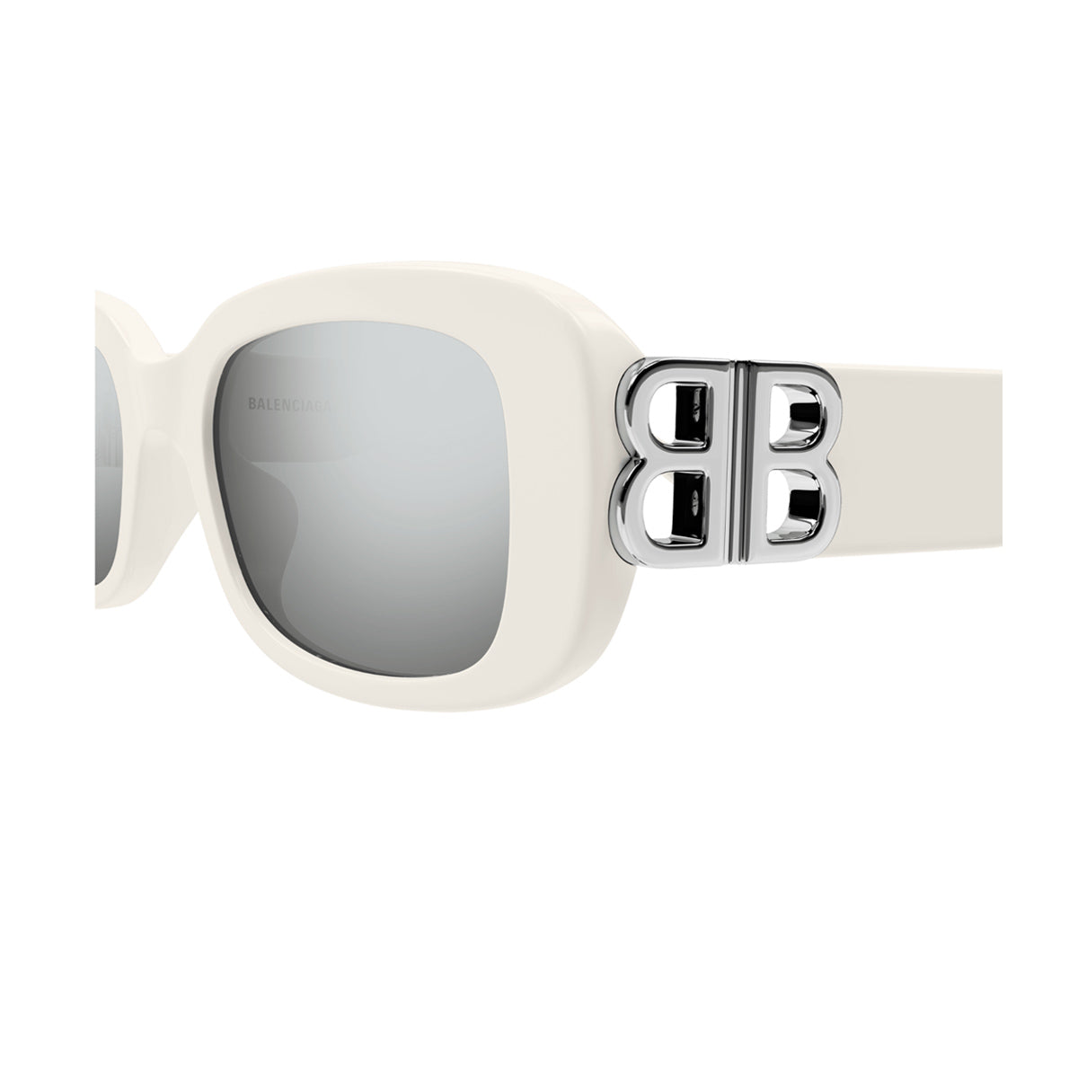 BB0310SK 003 Bianco Acetate Occhiali Sole