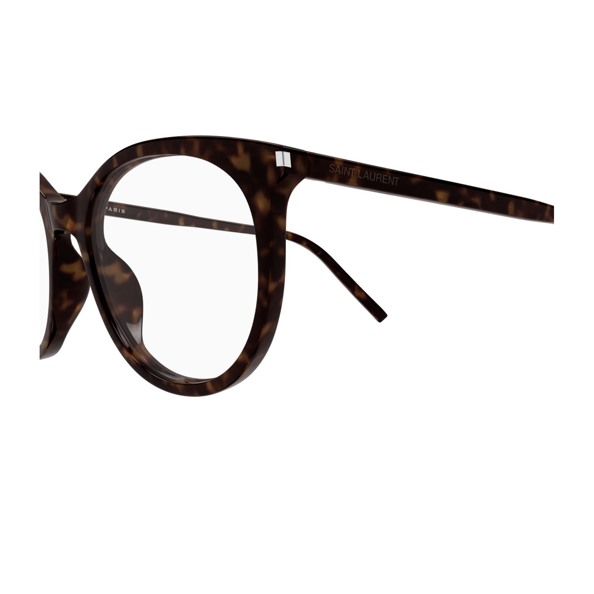 Saint Laurent SL 891 Linea Corner Angle 002 Havana Recycled Acetate Occhiali Da Vista