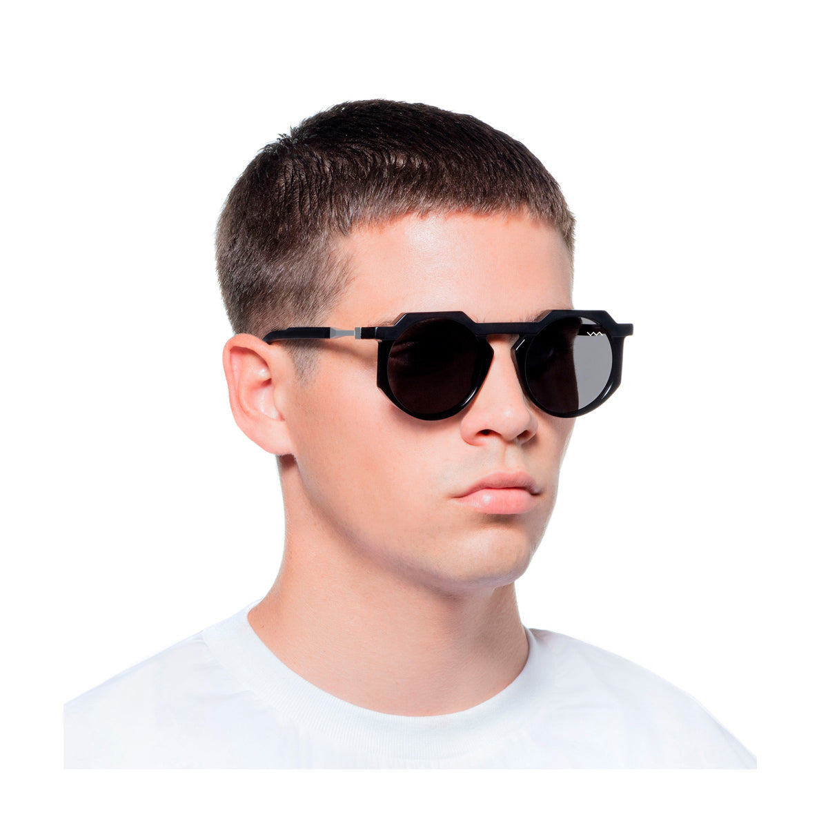 WL0028 White Label CRISTAL BLUE MATTE Blu Bio-acetate Occhiali Sole
