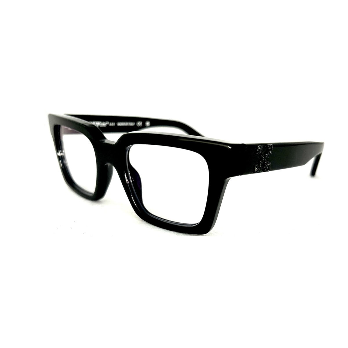 OERI106 CLIP ON 1007 Nero Acetate Occhiali Vista