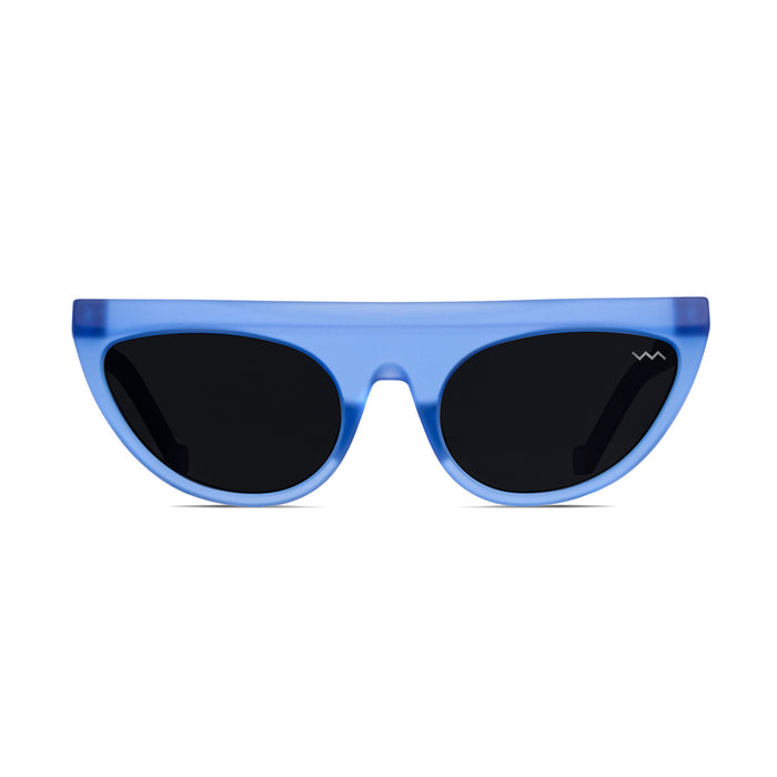BL0027 Black Label CRISTAL BLUE MATTE Blu Bio-acetate Occhiali Sole
