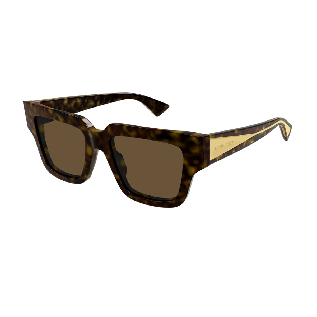 BV1276S Tri-Fold-LINE NEW CLASSIC 002 Marrone Recycled Acetate Occhiali Sole