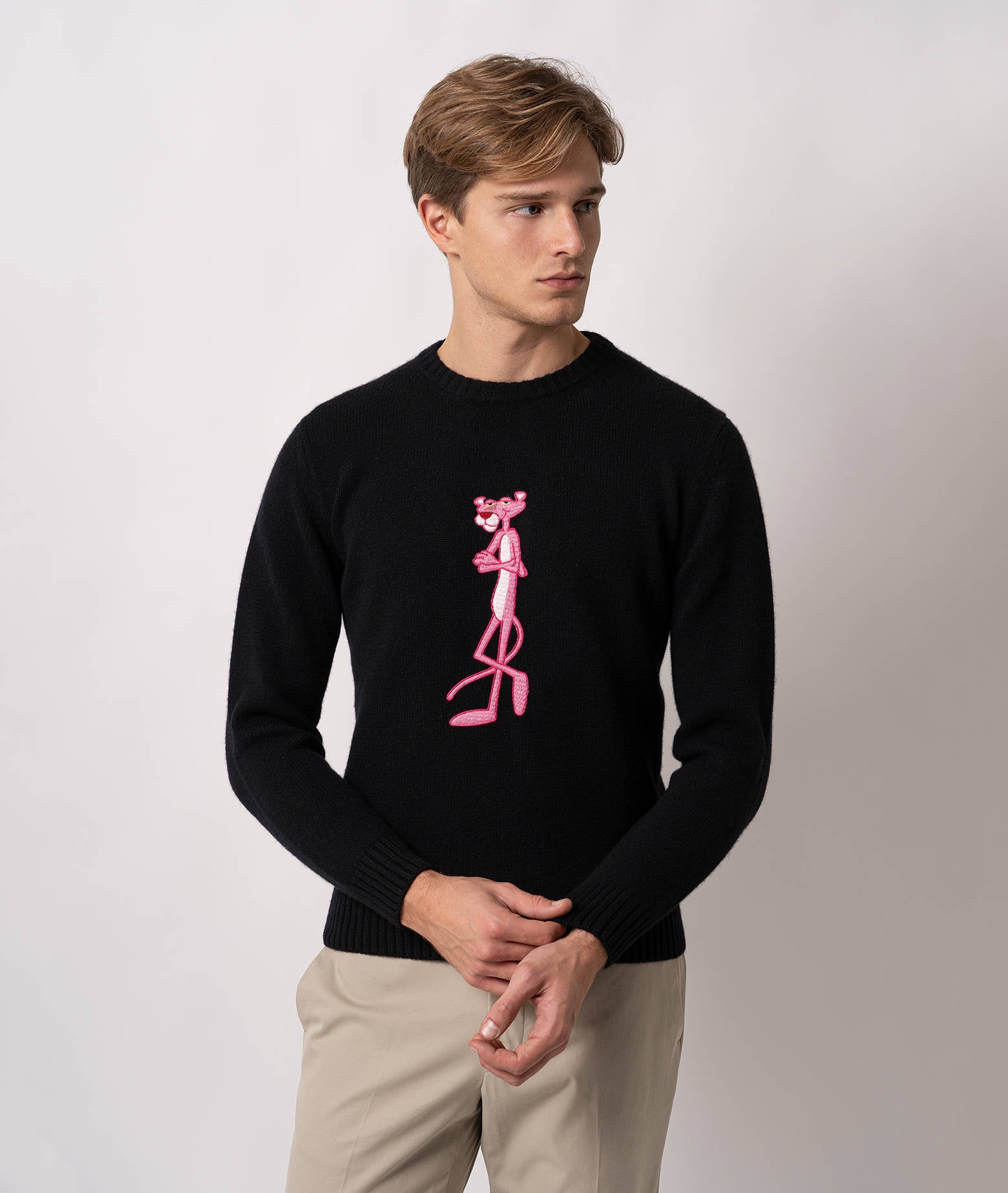 Sweater Pink Panther Black Da Definire