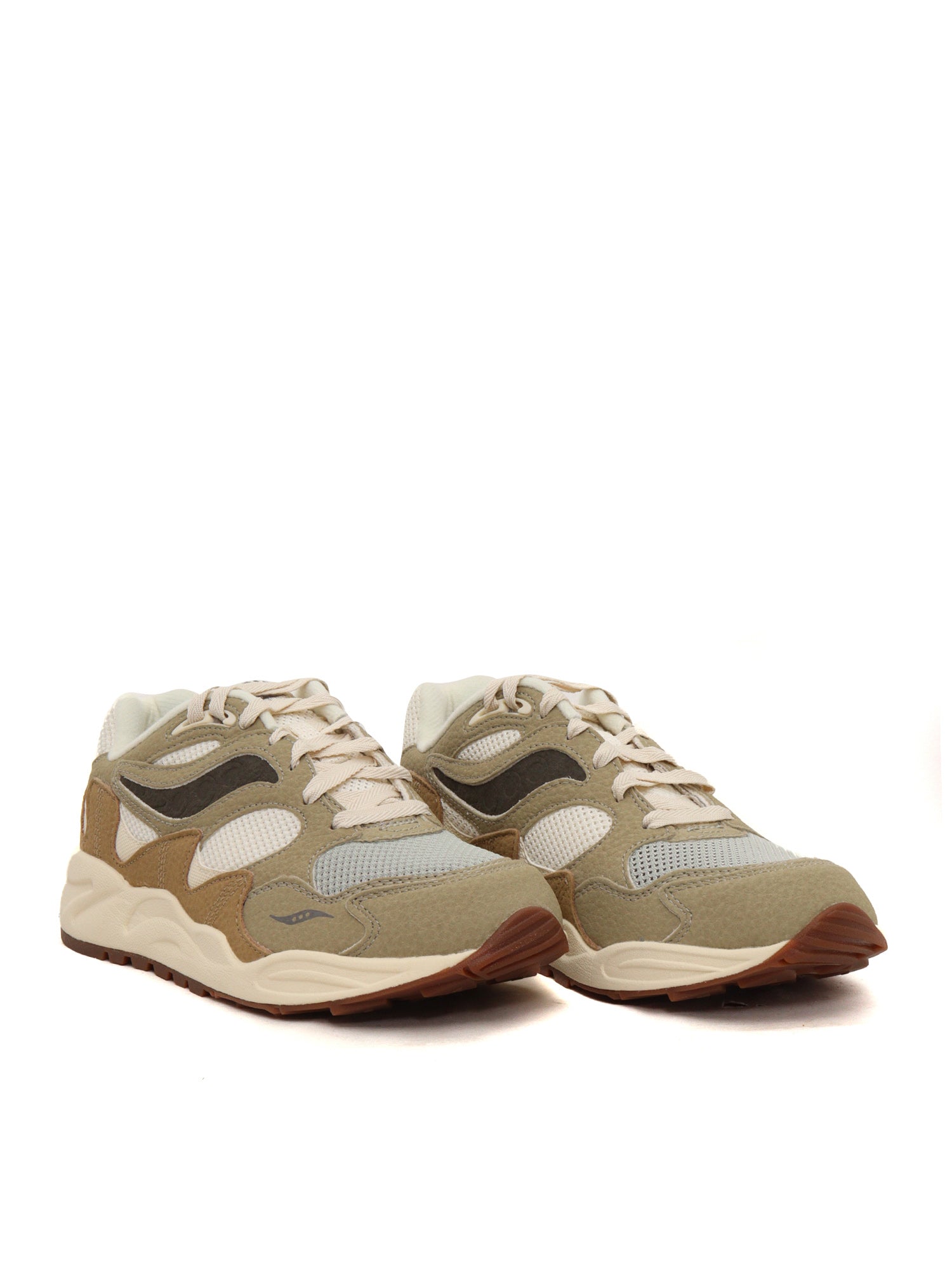 Saucony grid shadow 2 Beige Sneaker