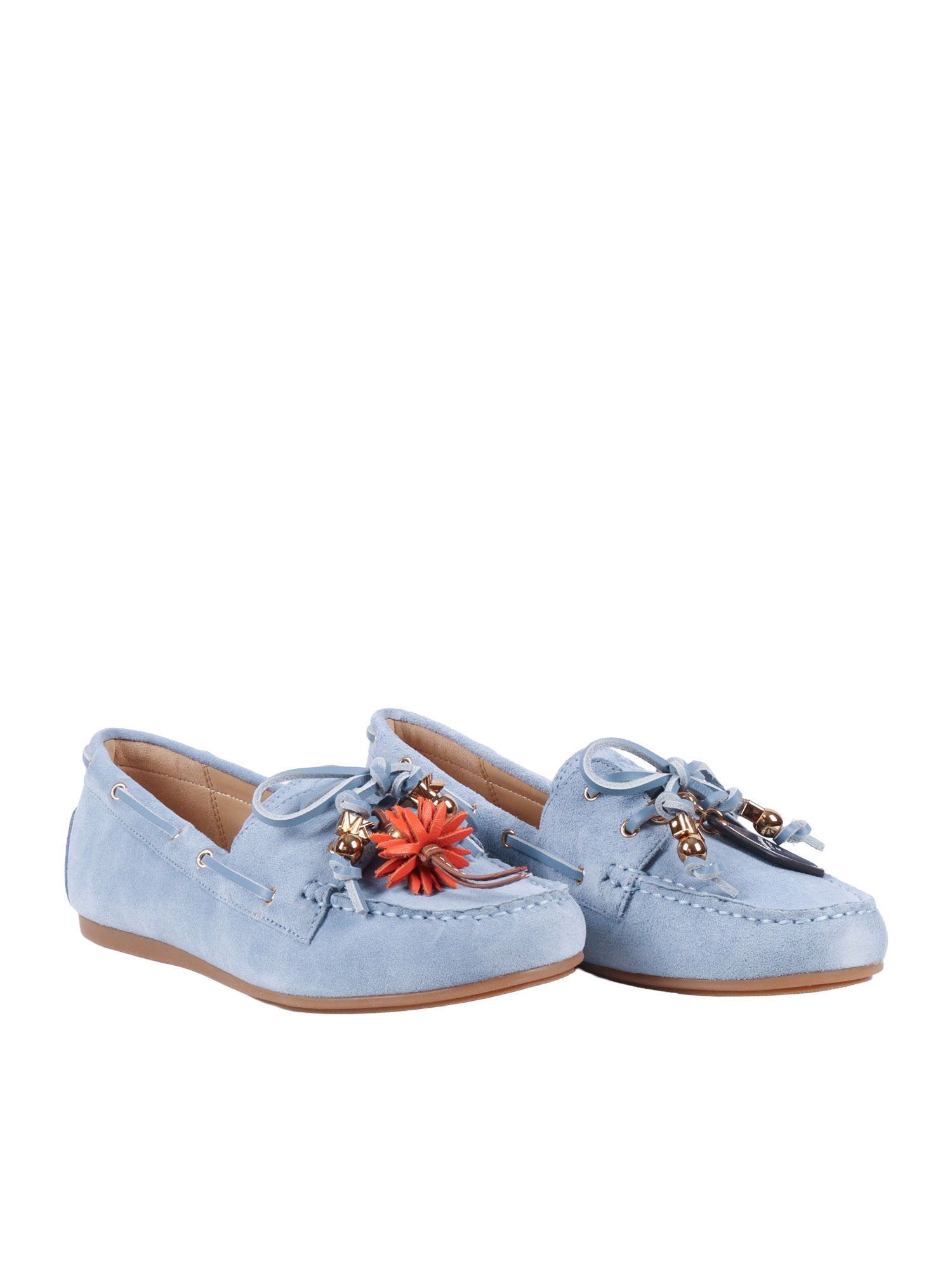 FALLON MOC Light Blue Cow Leather Loafer