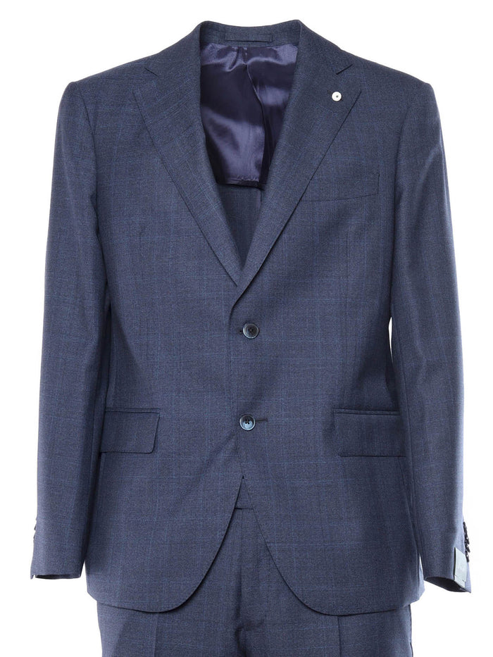 SUIT Blue Virgin Wool Jacket