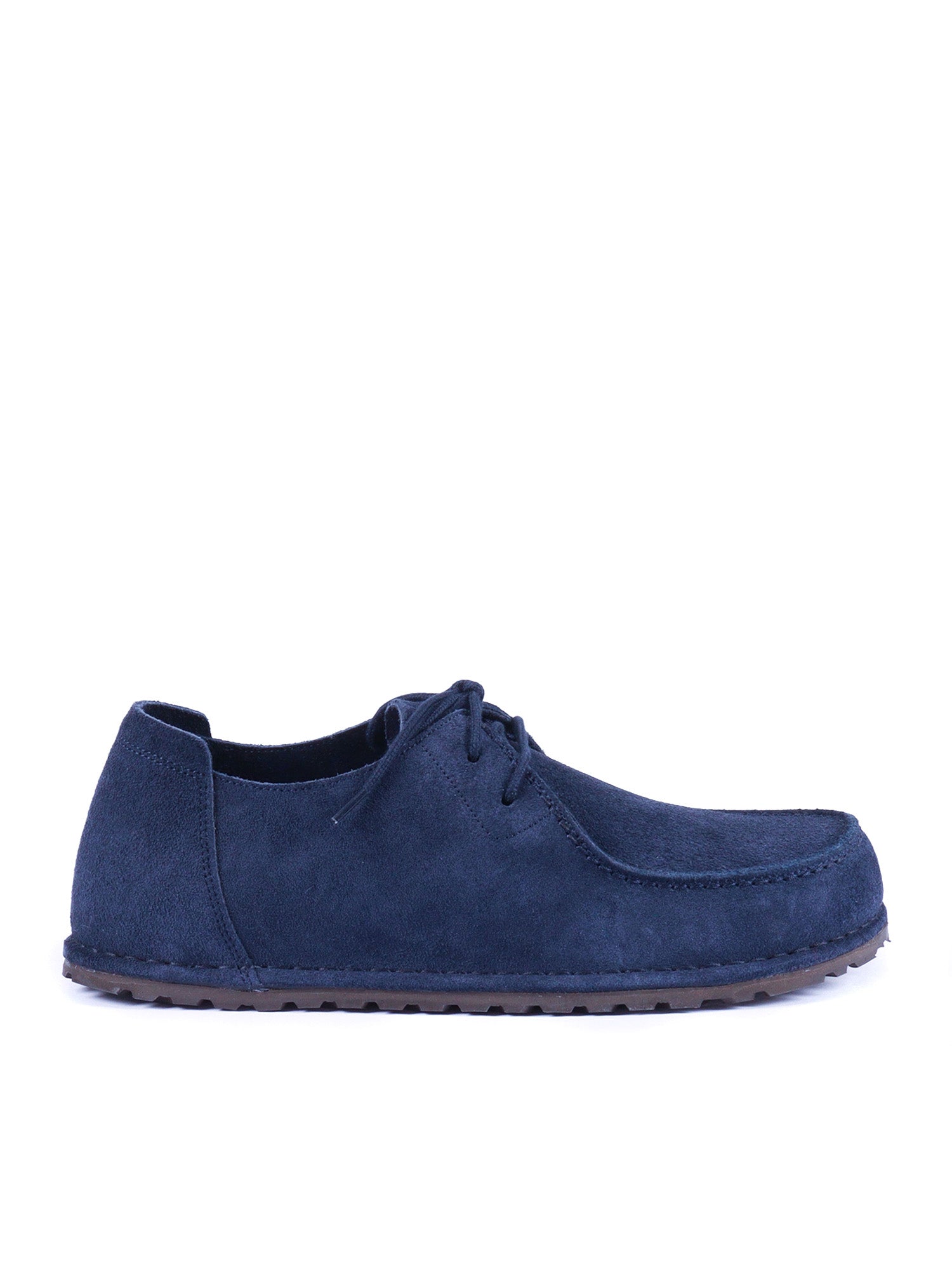 Utti Lace N New Navy, Suede Leather Blue Sole In Eva Loafer