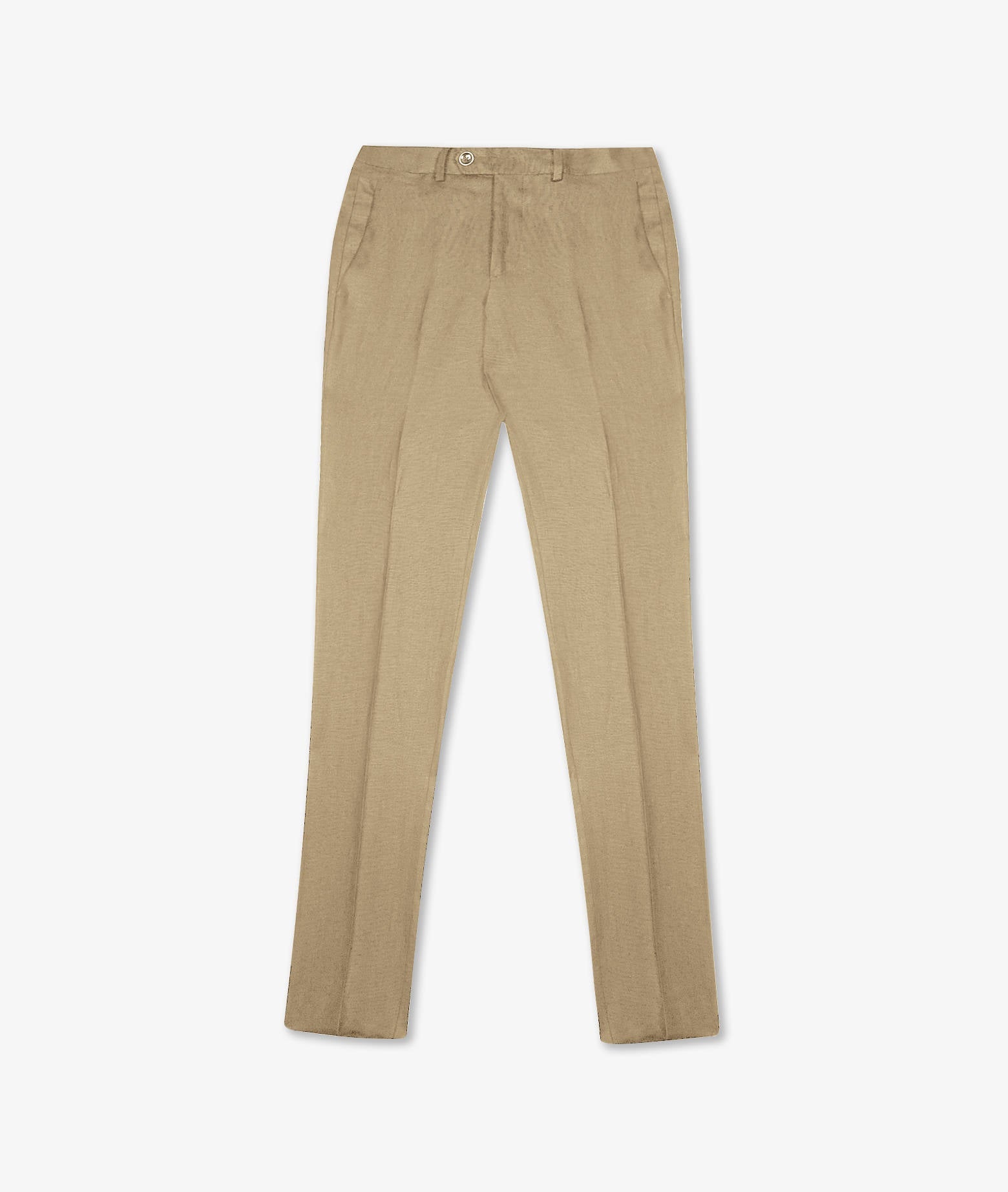 Linen Trousers Marbella Beige No Pinces