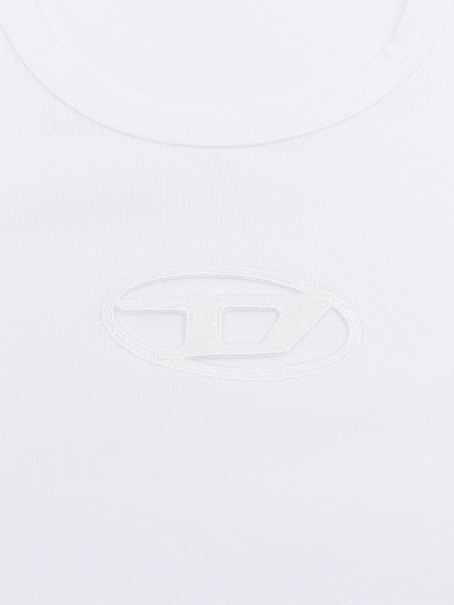 T-shirts White Cotton Elastane Short Sleeves T-shirt