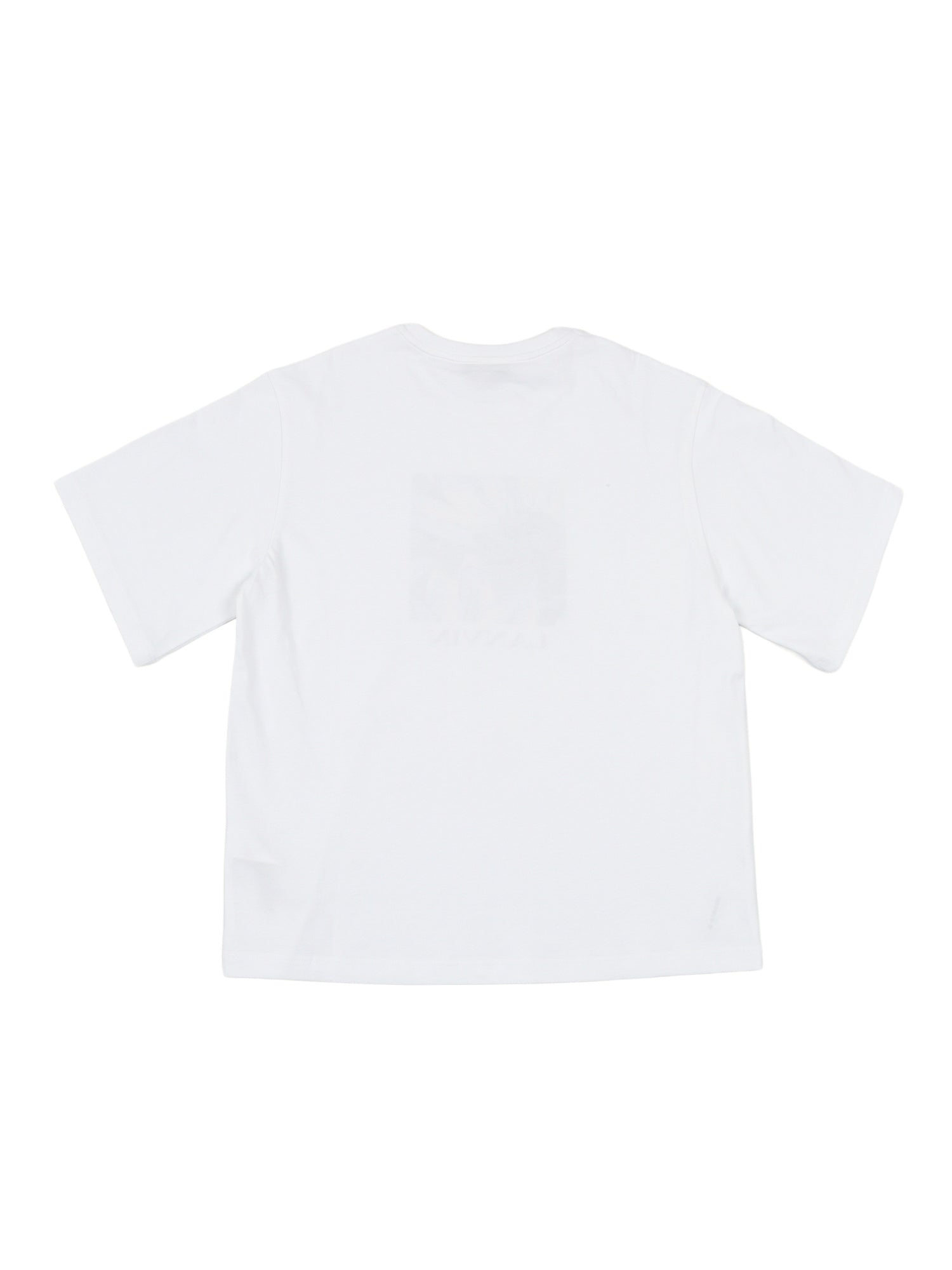 T-SHIRT White Cotton Fabric 2 Short Sleeves