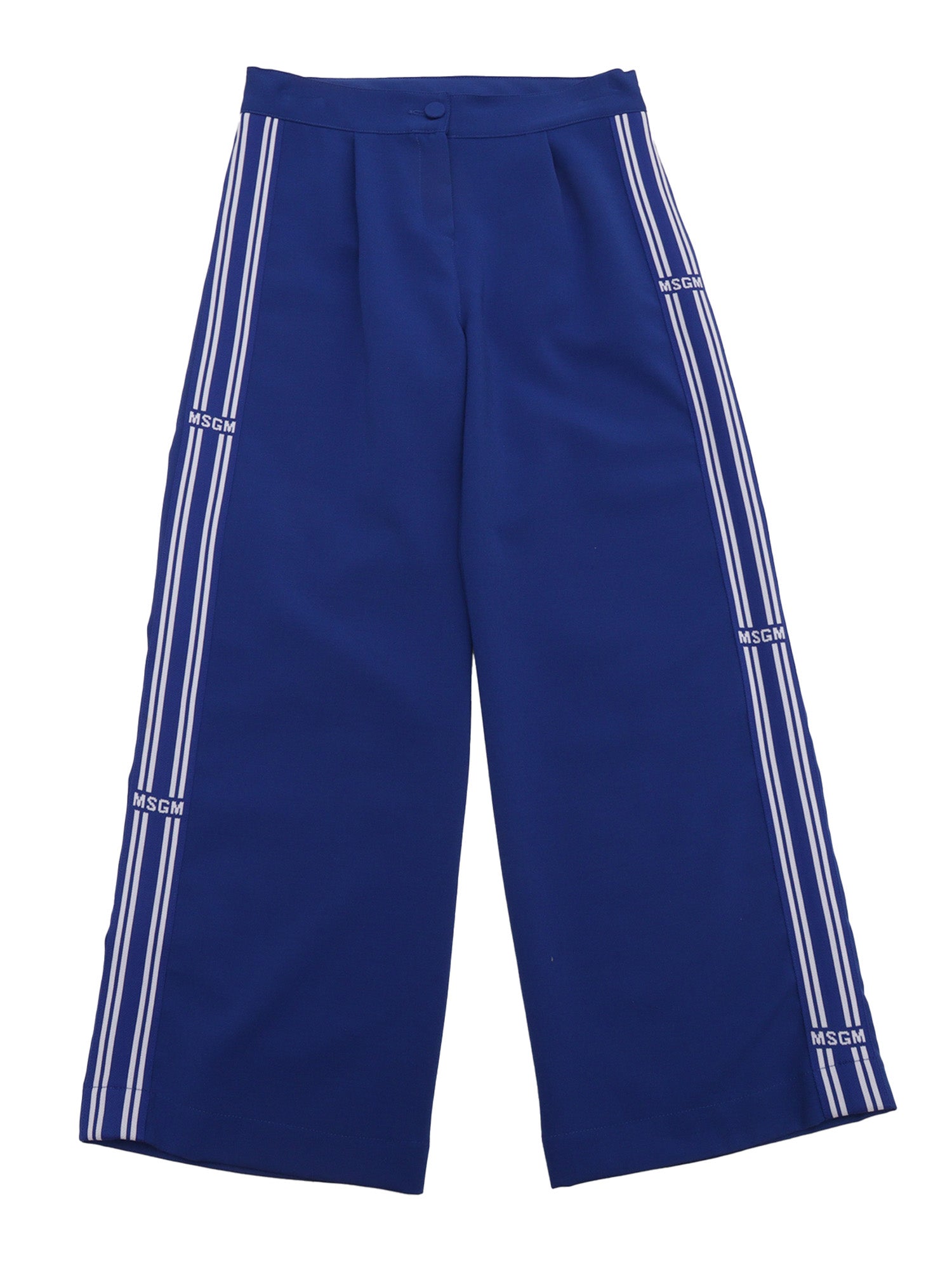 Fabric Tecnical Pants Girl Royal Red Polyester Viscose Spandex