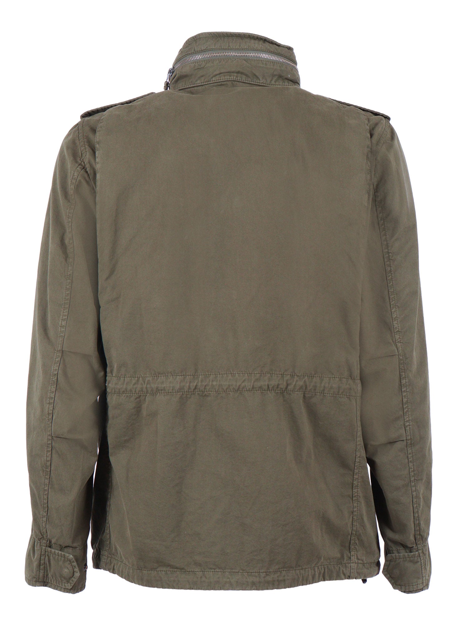 MAN JACKET Green Cotton Heavy