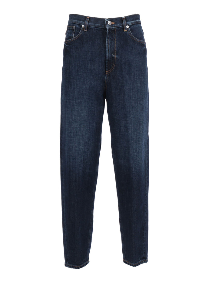 Bessie Pants Blue Cotton Jean