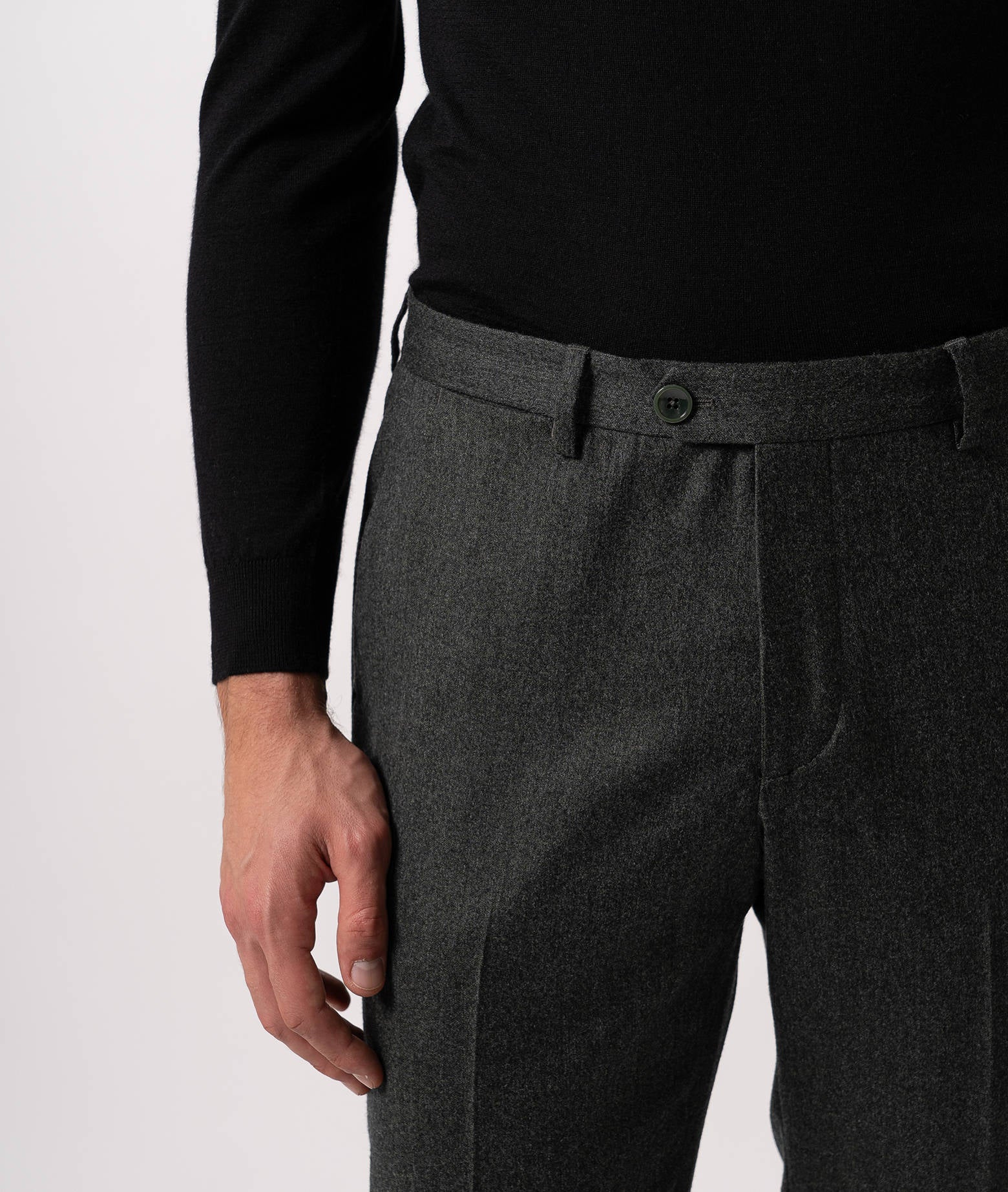 Wool Trousers St.moritz Navy Sportswear