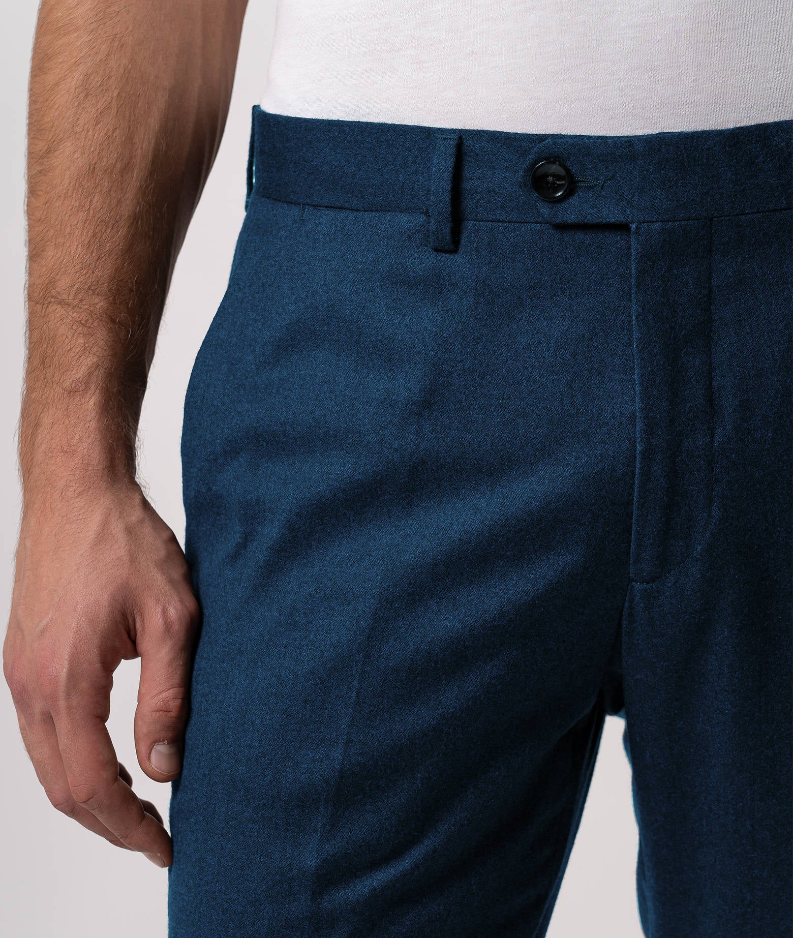 Wool Trousers St.moritz Navy Sportswear