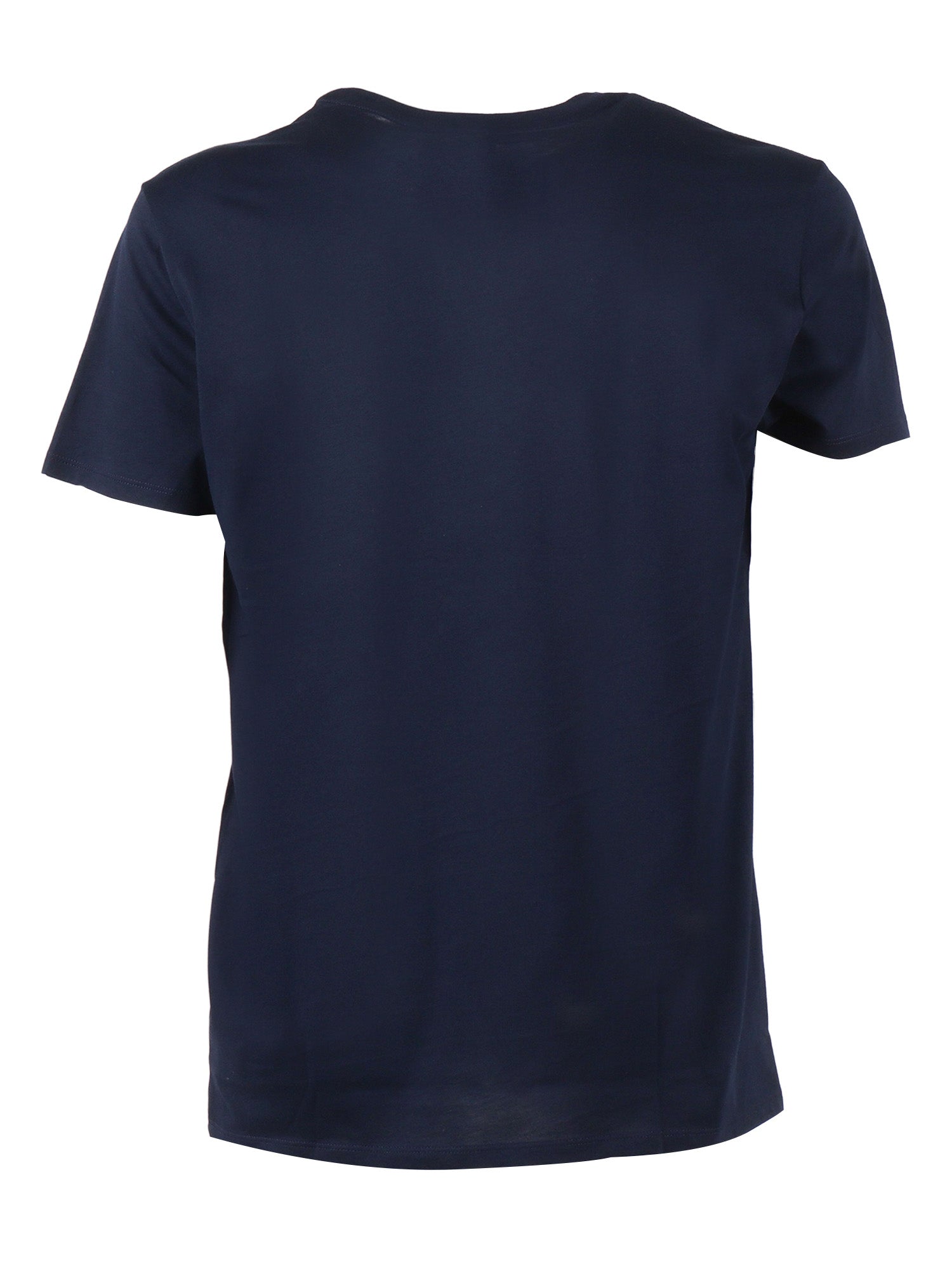 T-SHIRT Blue Cotton Short Sleeves