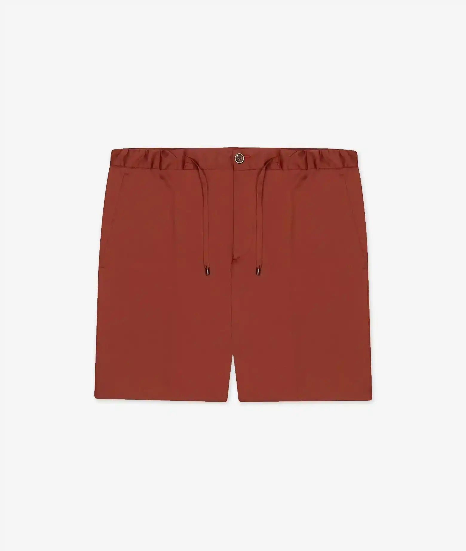 Wool Shorts Positano Brown Sportswear Trousers