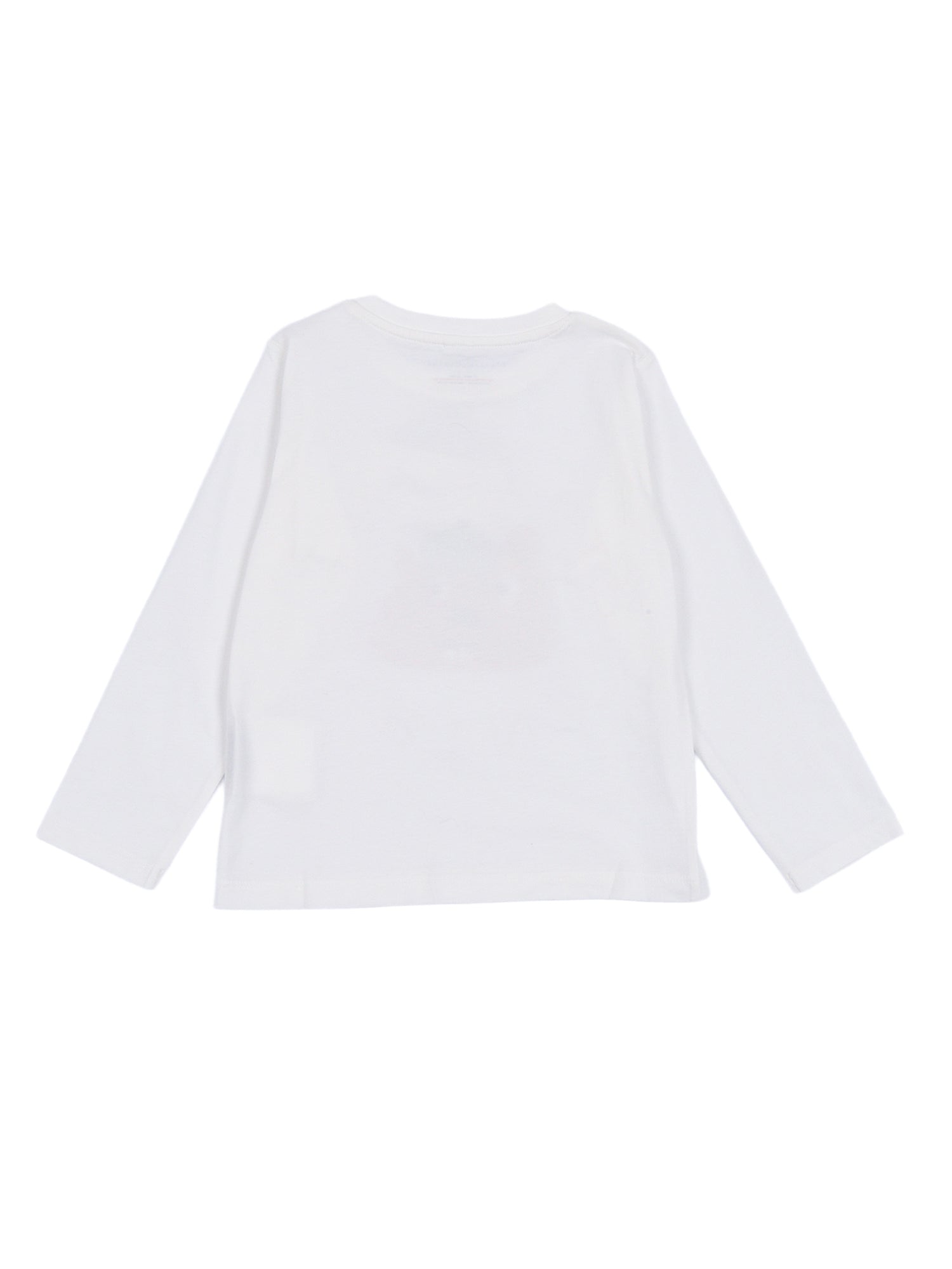 T-Shirt-Top White Cotton Short Sleeves T-shirt