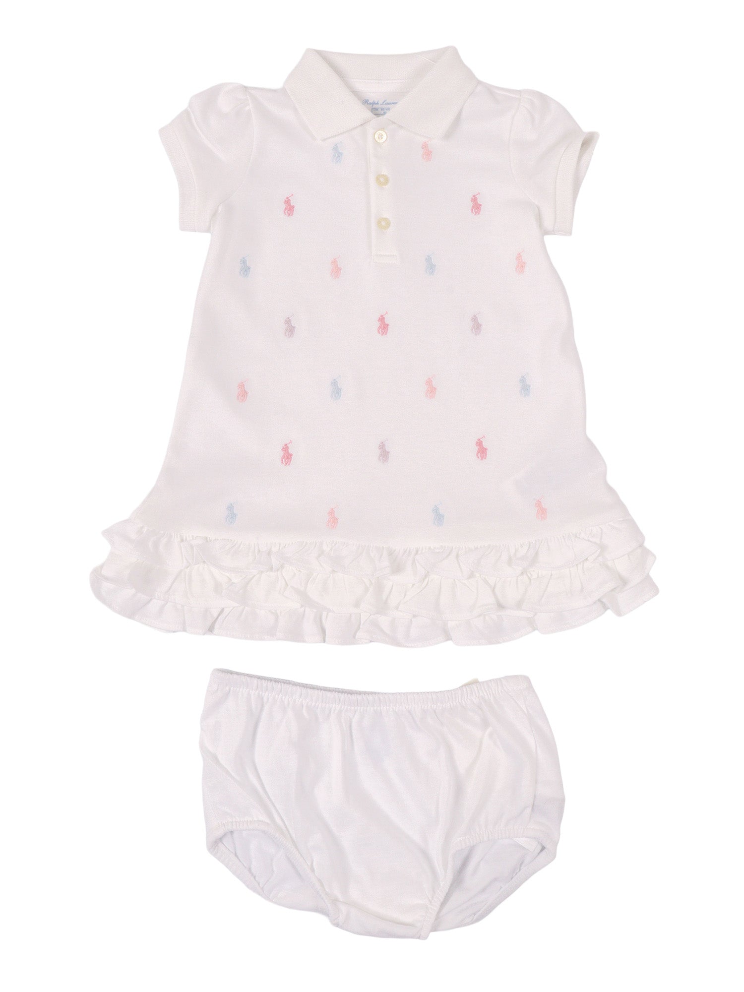 SCHIFFLI-DRESSES-KNIT White Cotton Dress