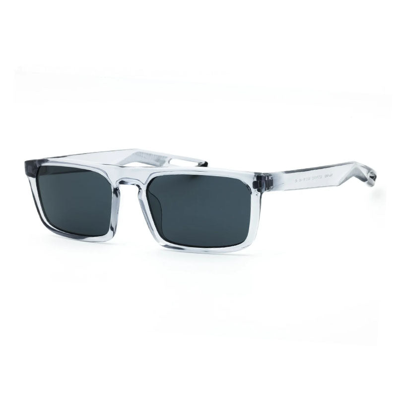 Nike Sunglasses Rectangle Full Rim, Wolf Grey Frame And Dark Lens Nv03dz7374012