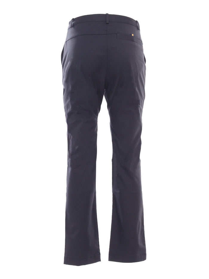 Elaise Twill Peach Chino Pants Blue