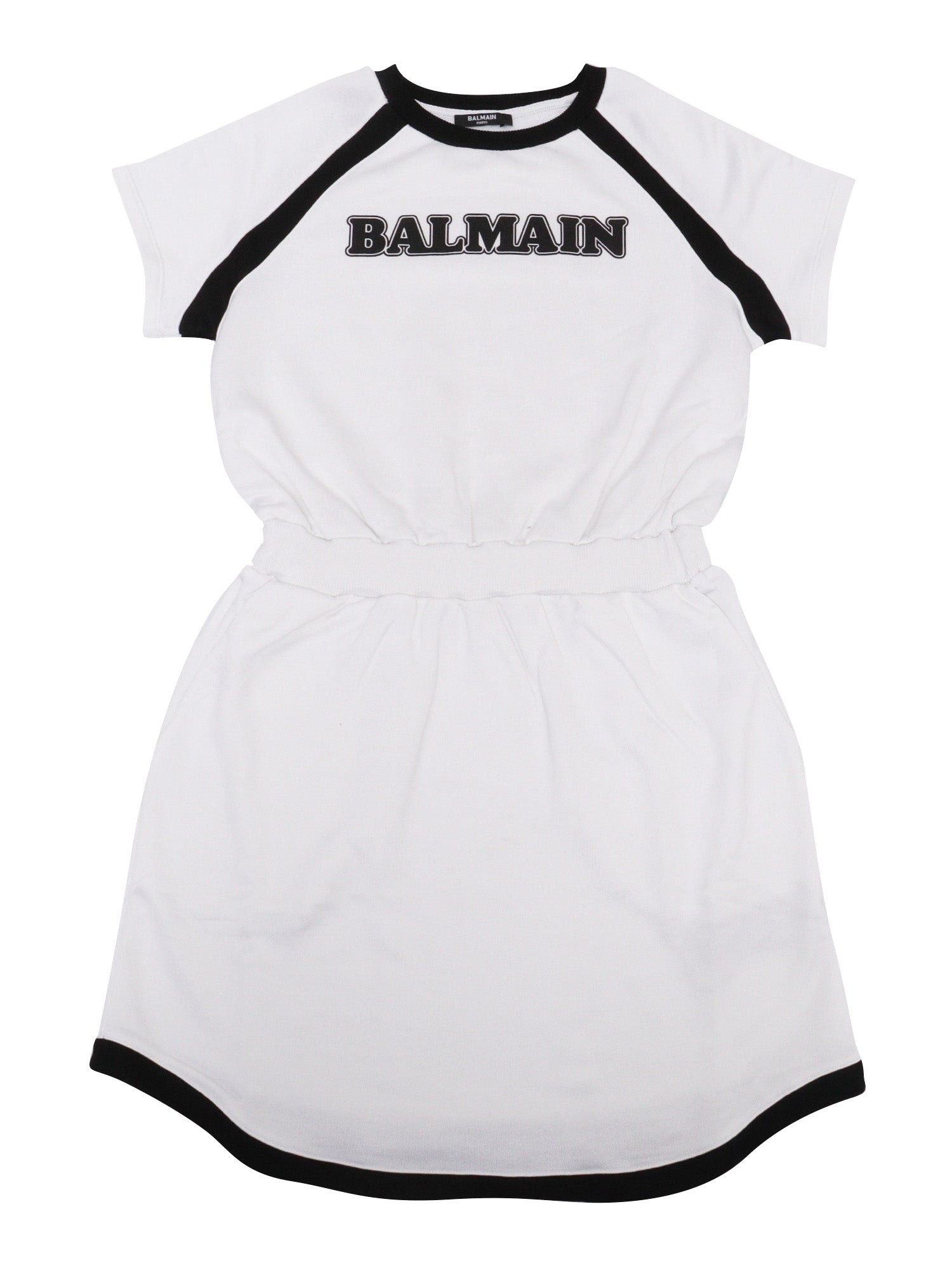 JERSEY DRESS White Rayon Cotton