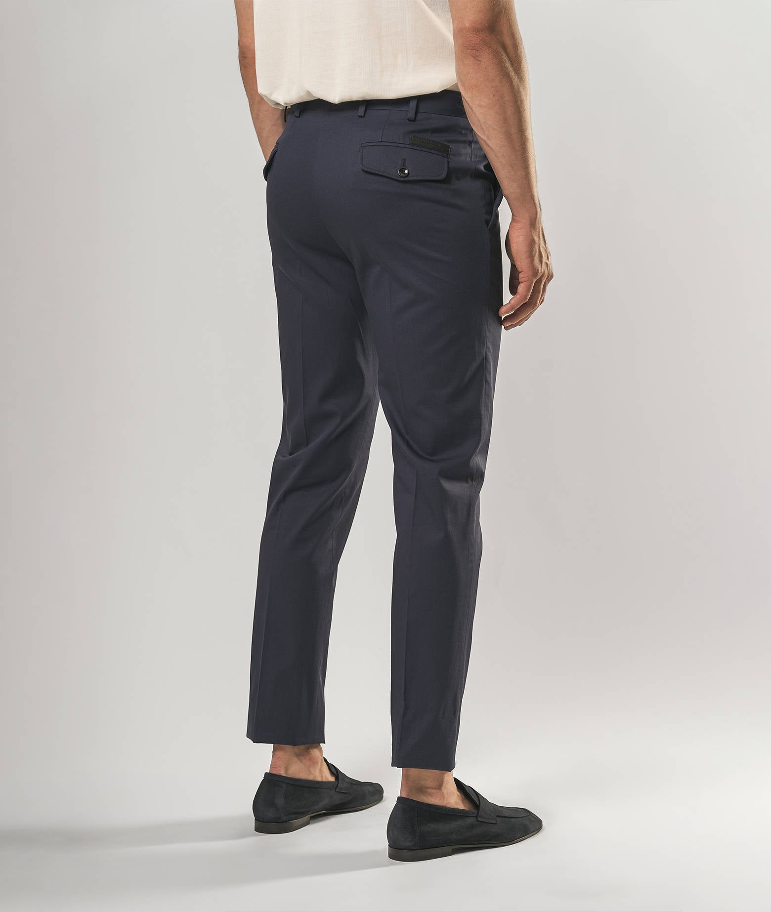 Cotton Trousers Lima Blue Sportswear