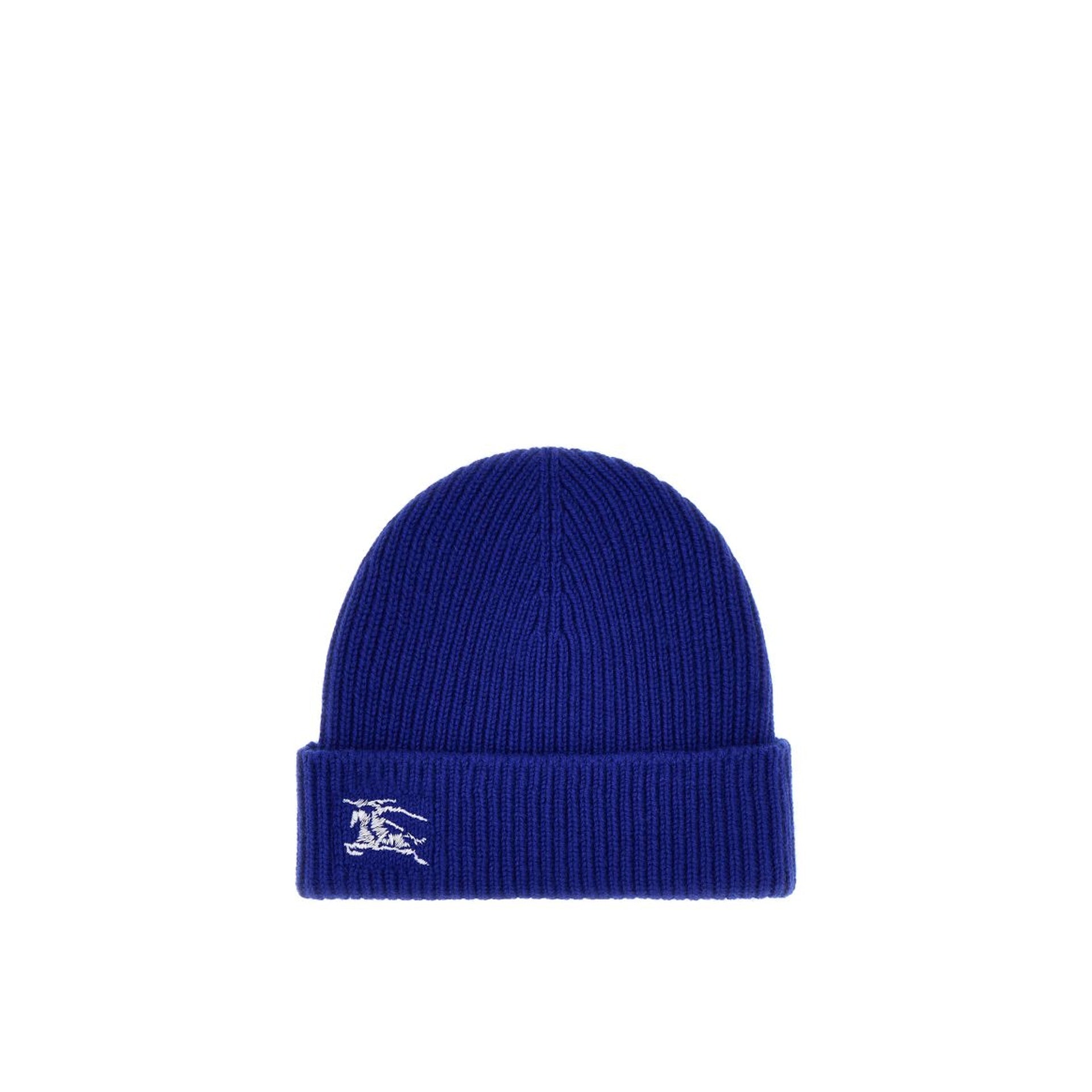 Cashmere Beanie Hat Blue
