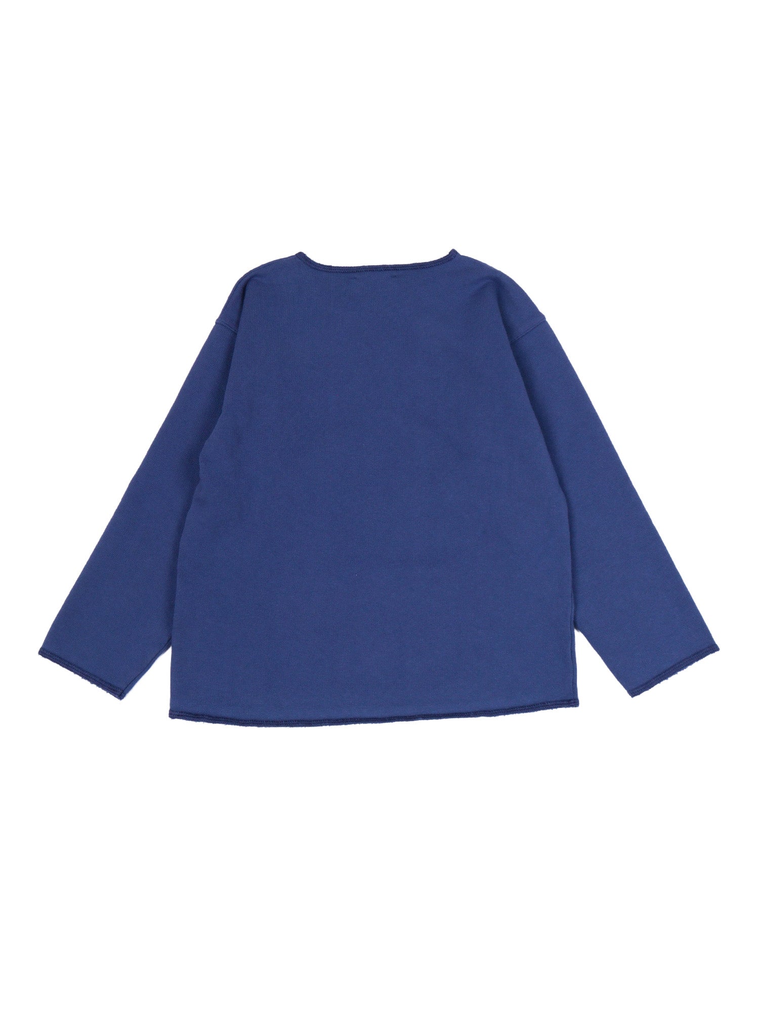 Sweatshirt Cesare Blue Cotton