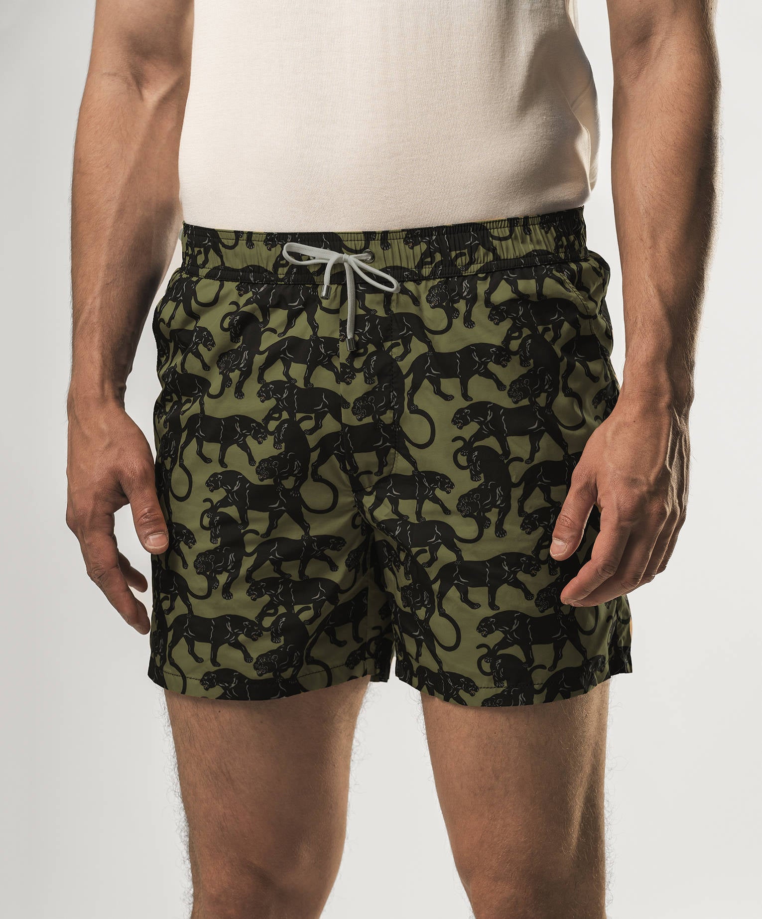 Swimsuit Romazzino Olive Swim Short