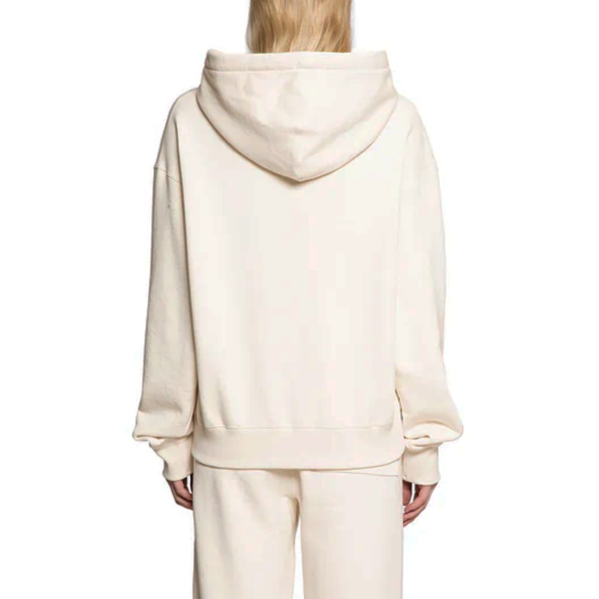 Jil Sander Cotton Hooded Sweatshirt White