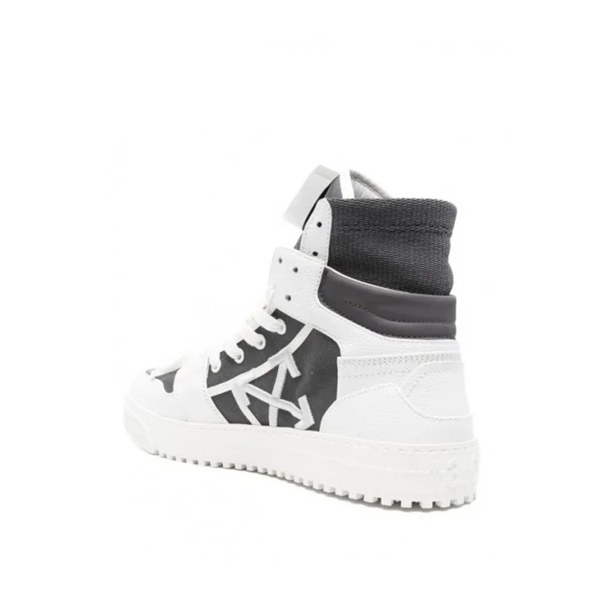 Off-White 3.0 Off Court High-Top Sneakers Leather