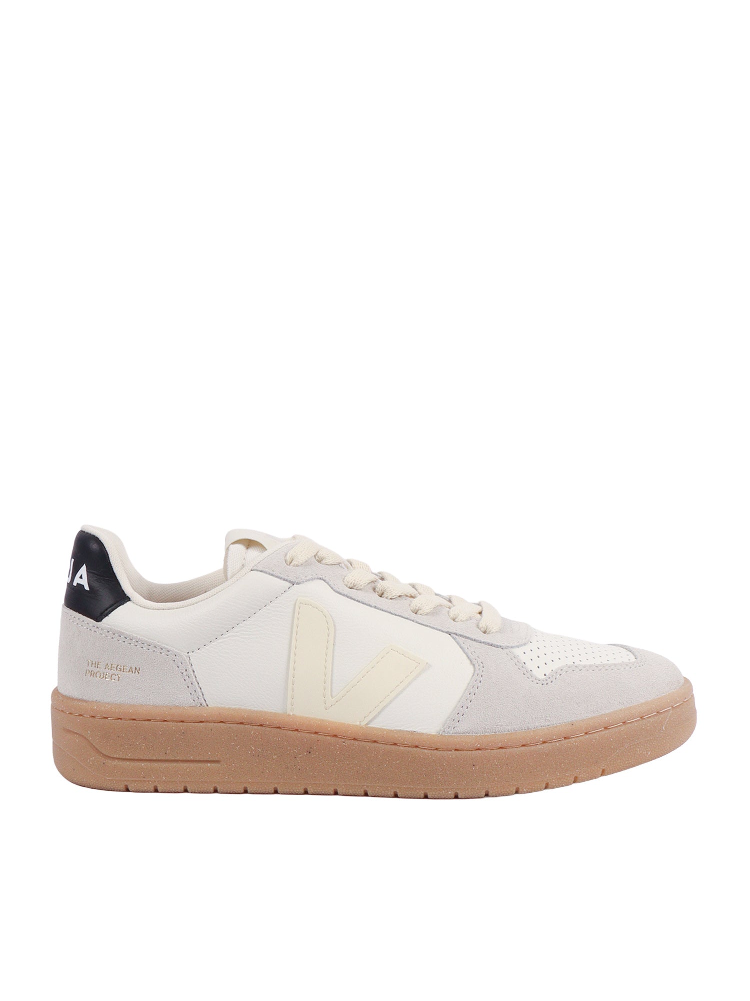 V-82 Leather Pure_calcaire_black Sneakers