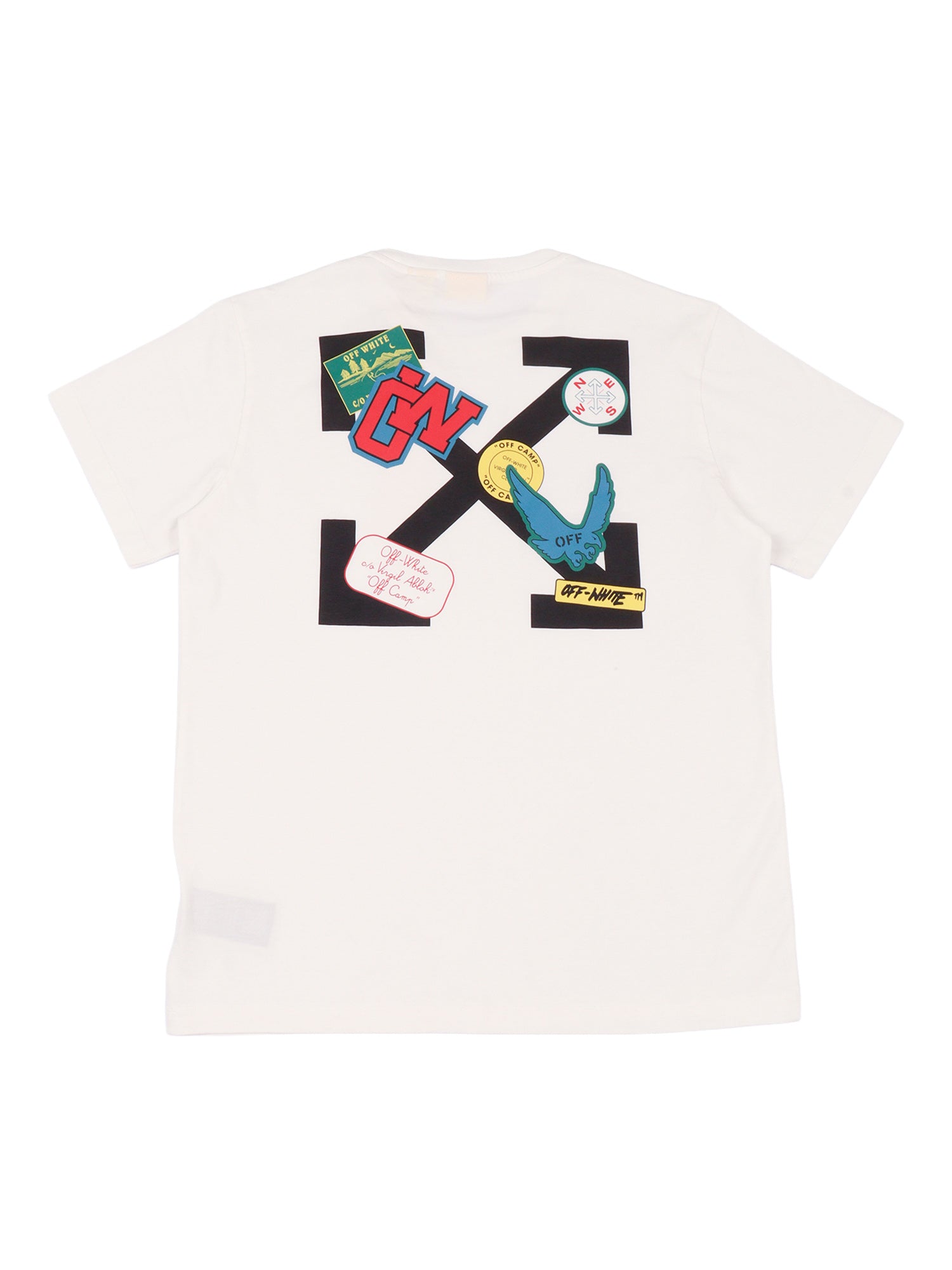 ARROW PATCH TEE S-S White Cotton Short Sleeves T-shirt