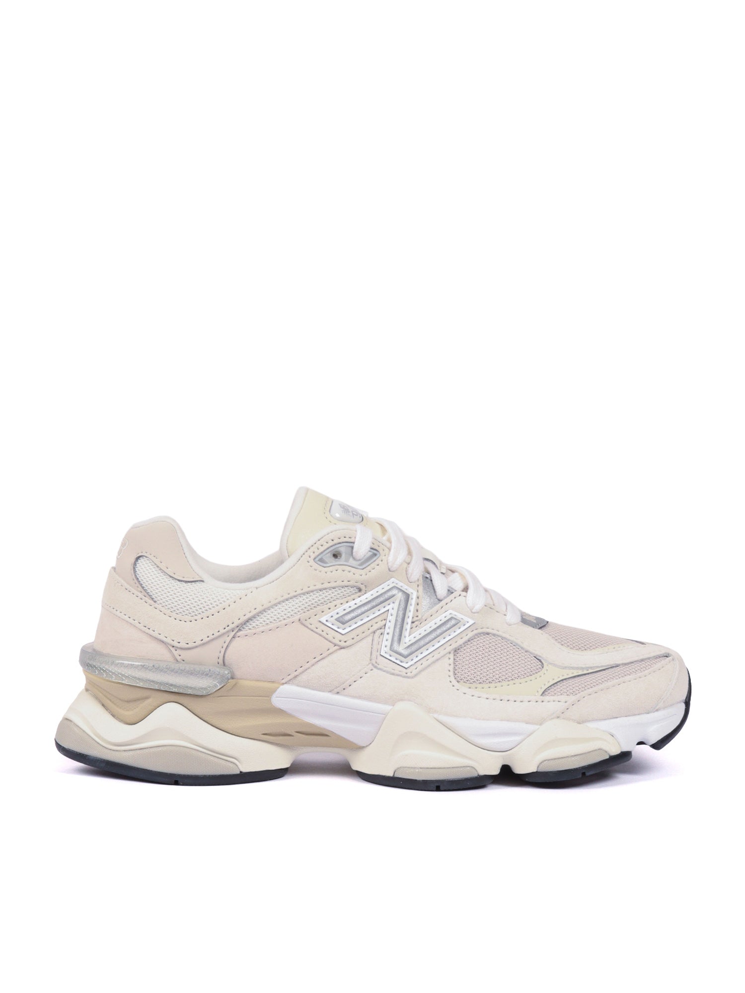 New Balance 9060 unisex sneaker Beige Suede Fabric 2 Mesh