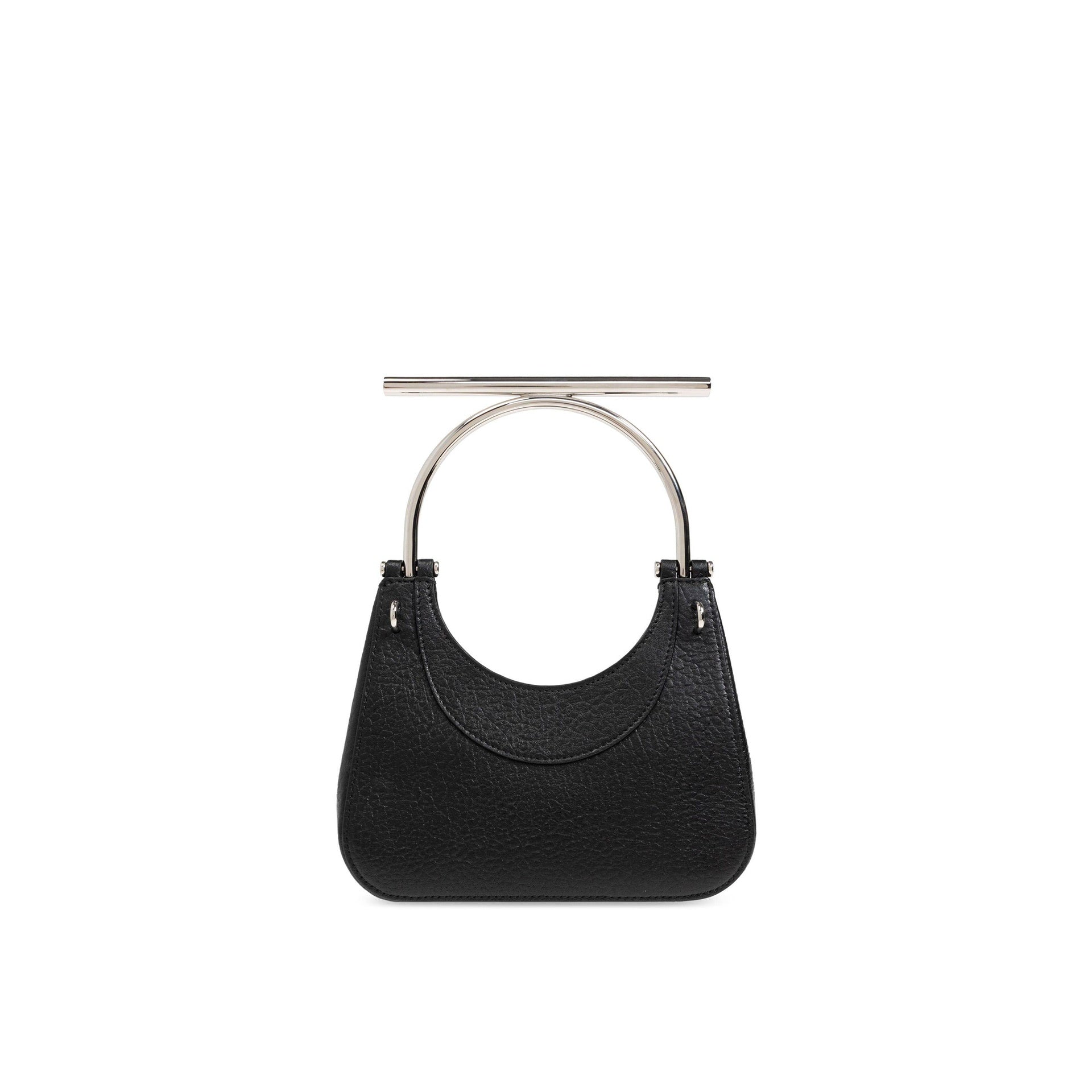 Mini T-Bar Bag Black Lamb Leather