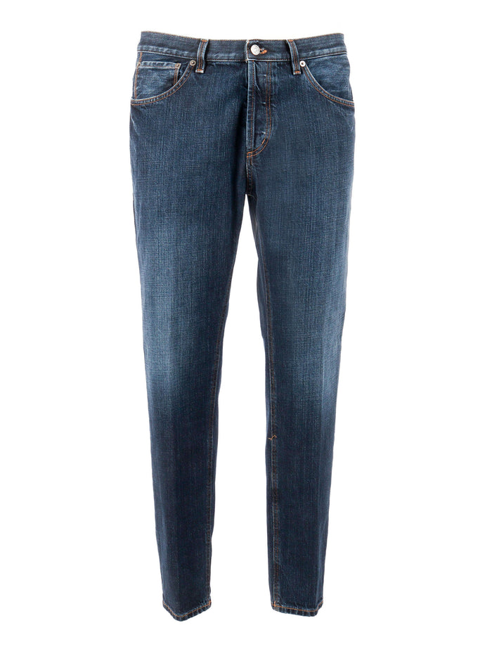 BRIGHTON PANTS Blue Cotton Jean