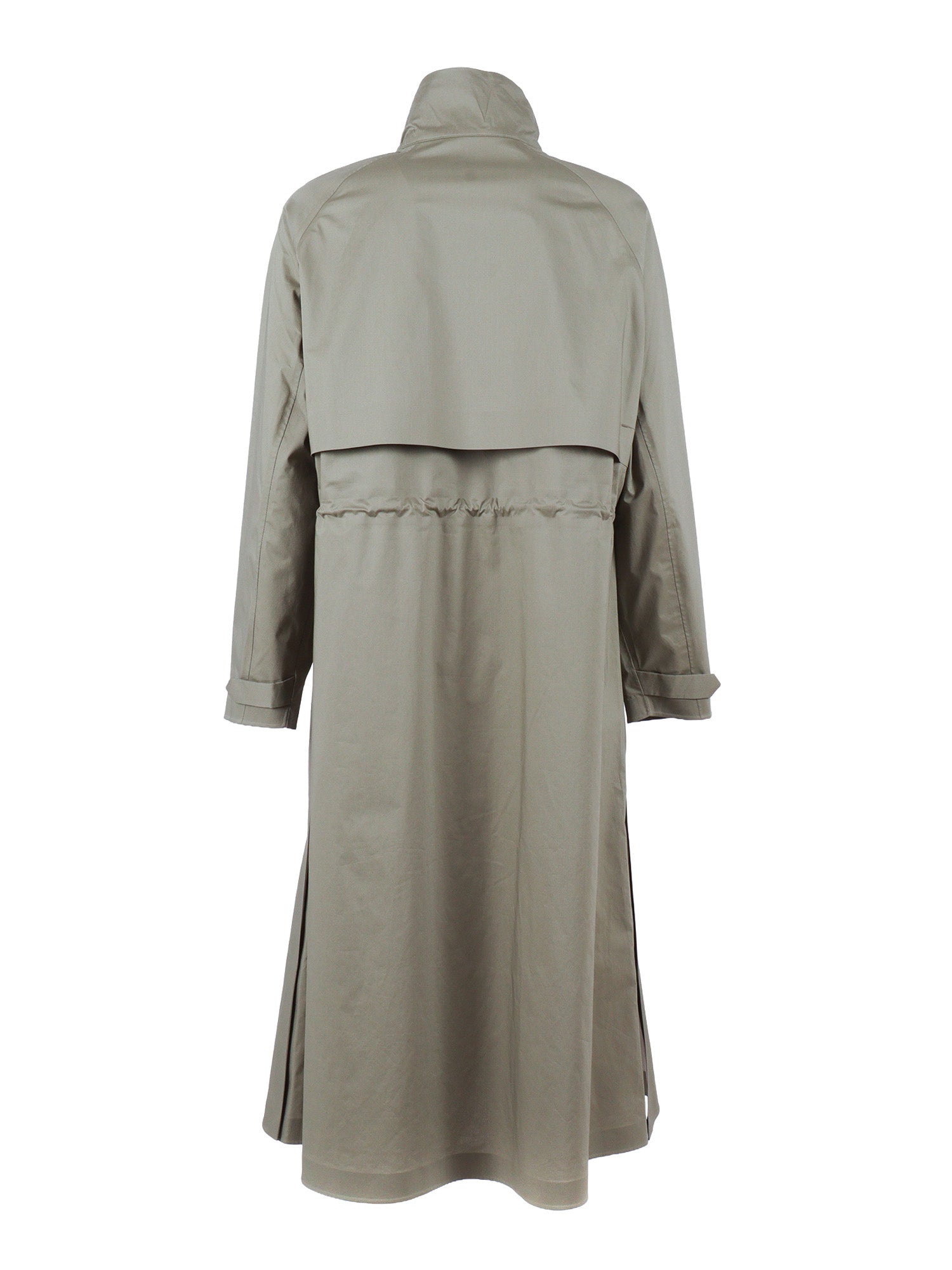 BARBREIN COTTON 3LAYERS AF RAIN Green Elastane Polyamide Raincoat