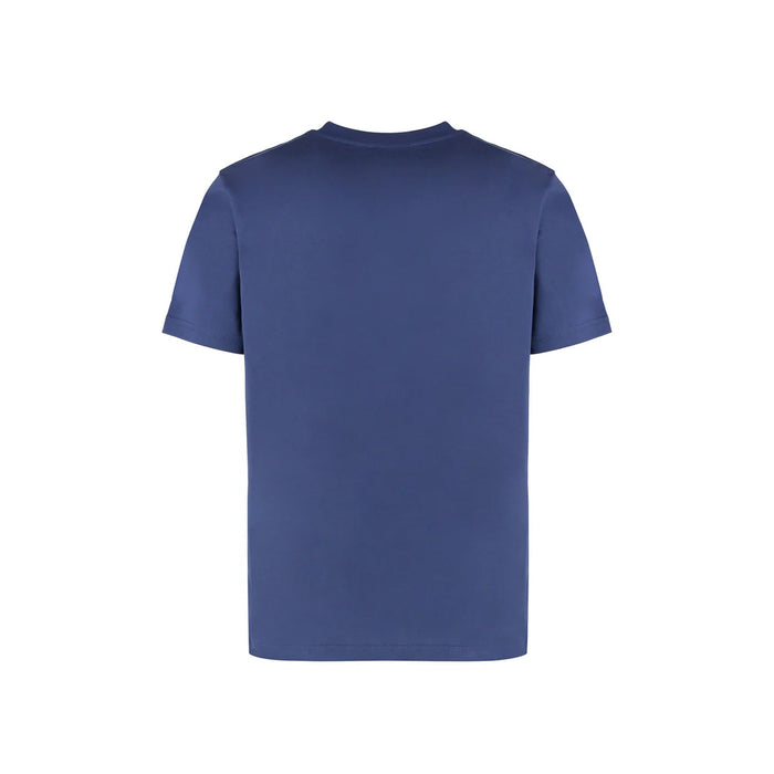 Off-White T-Shirt Blue Cotton