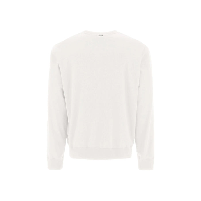 Herno Cotton Crew Neck Sweatshirt Beige