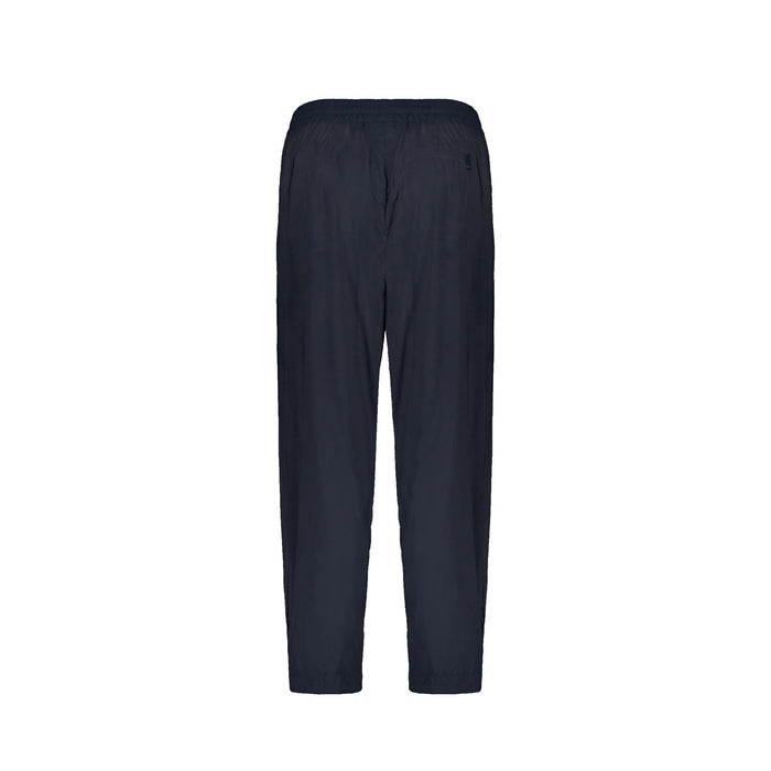 Herno Elasticated Trousers Blue Elastane Polyamide