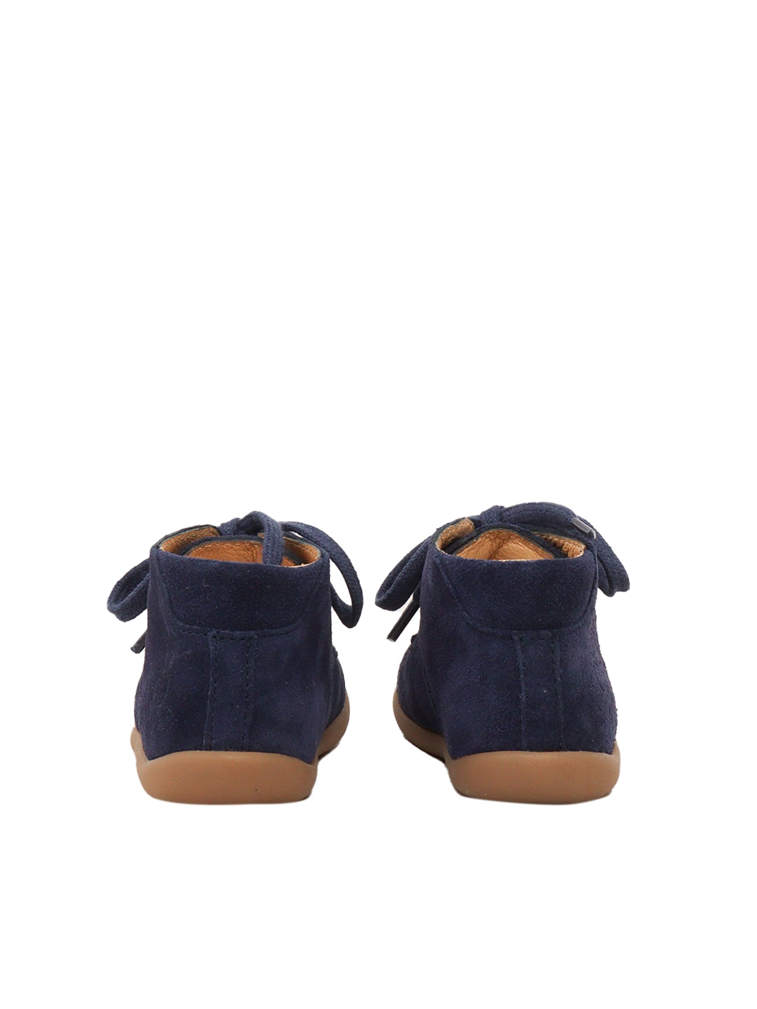 Stand-Up Derby Shoes Blue Kid Sneaker
