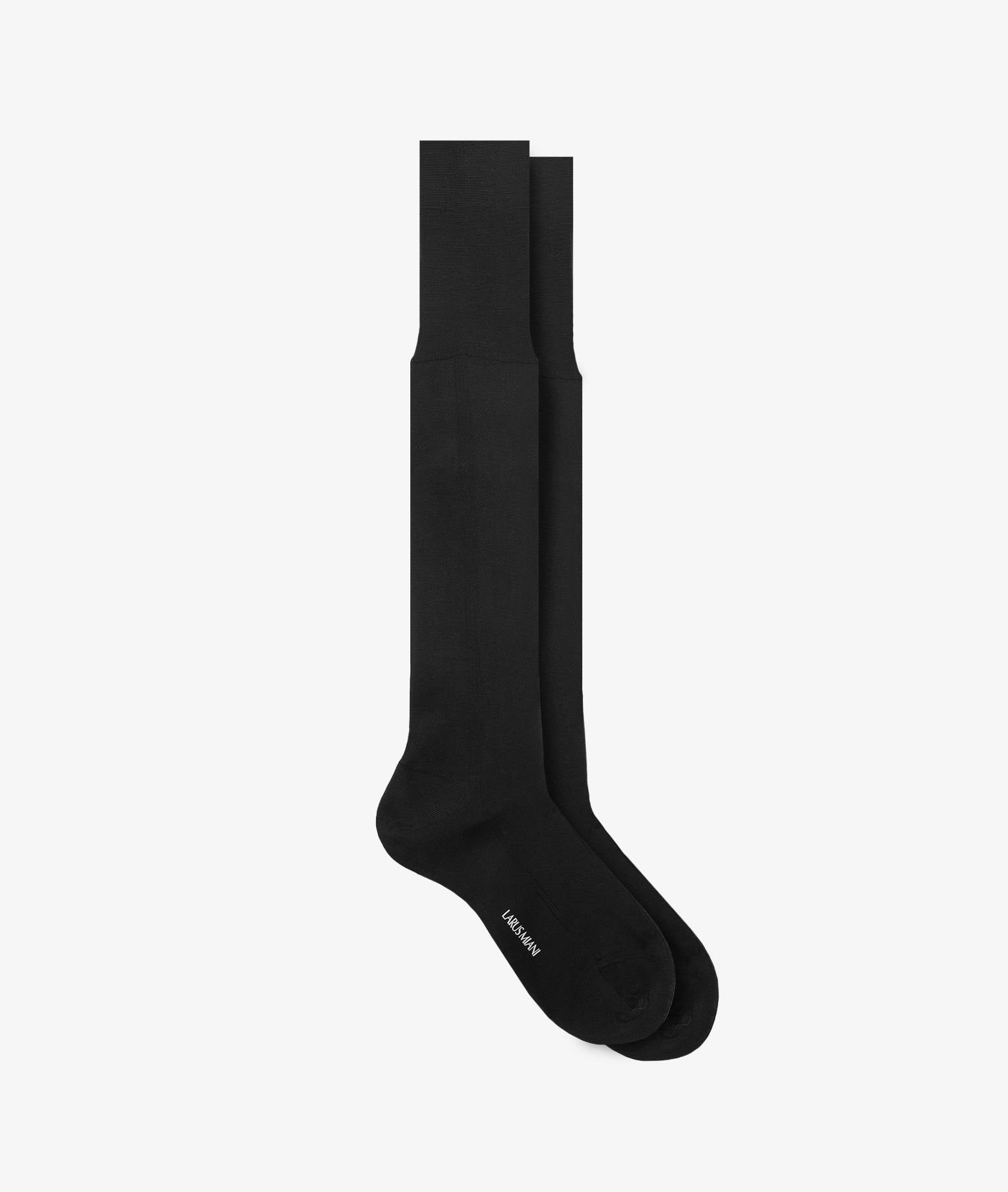 Silk Socks Black