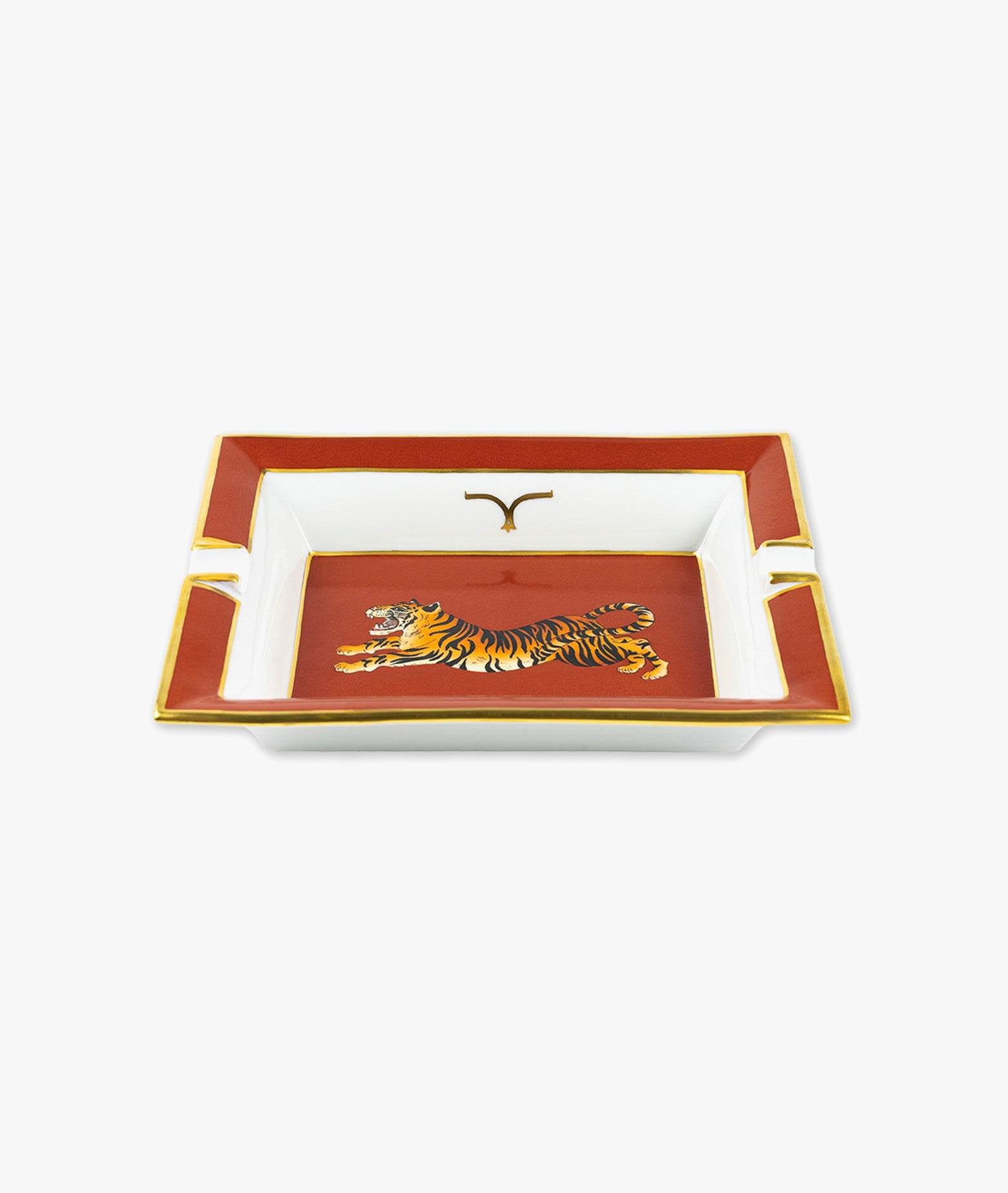 Ashtray Tigre Orange