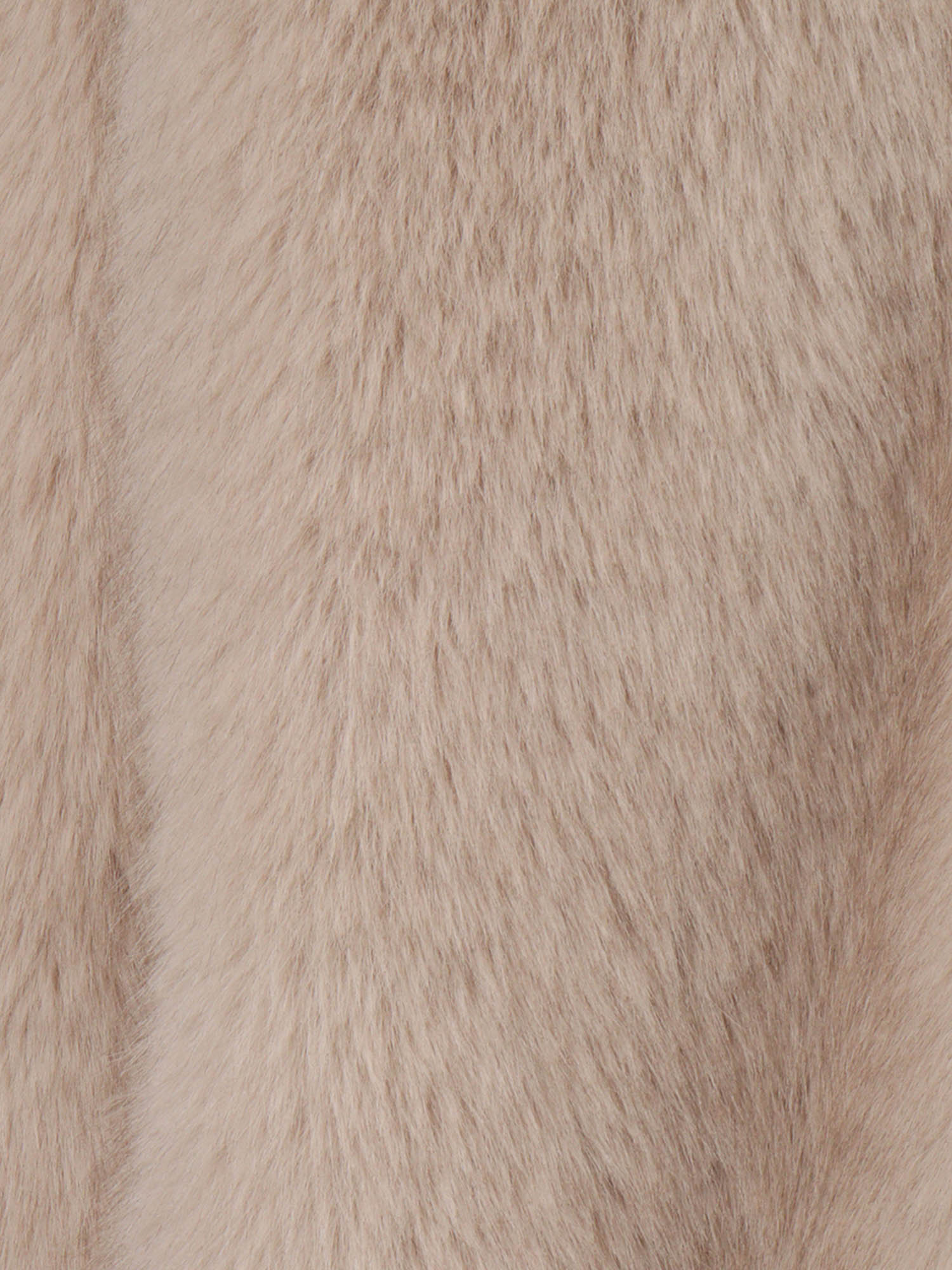 Fur Coat Girl Beige Polyester