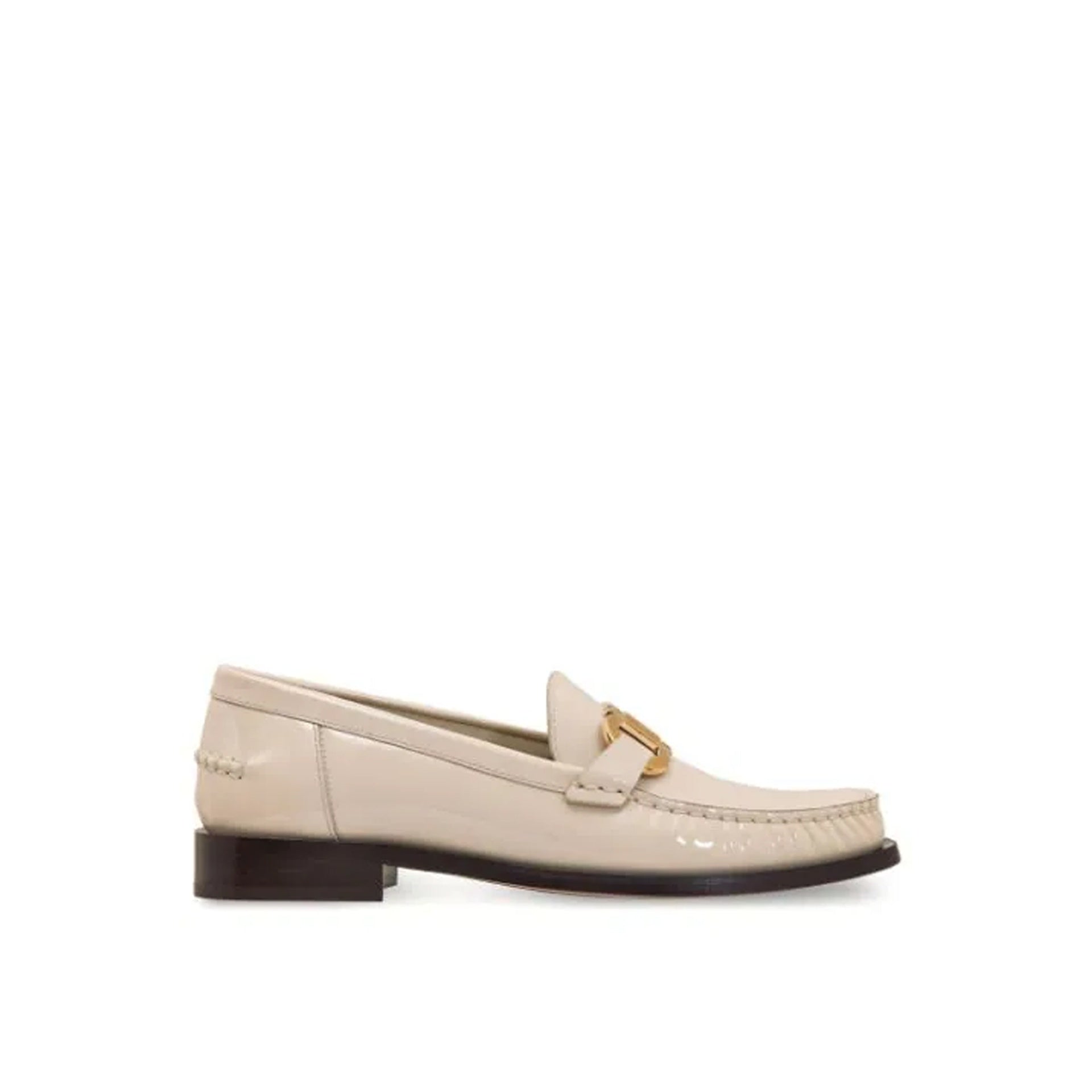 Maryan Leather Loafers White Calf